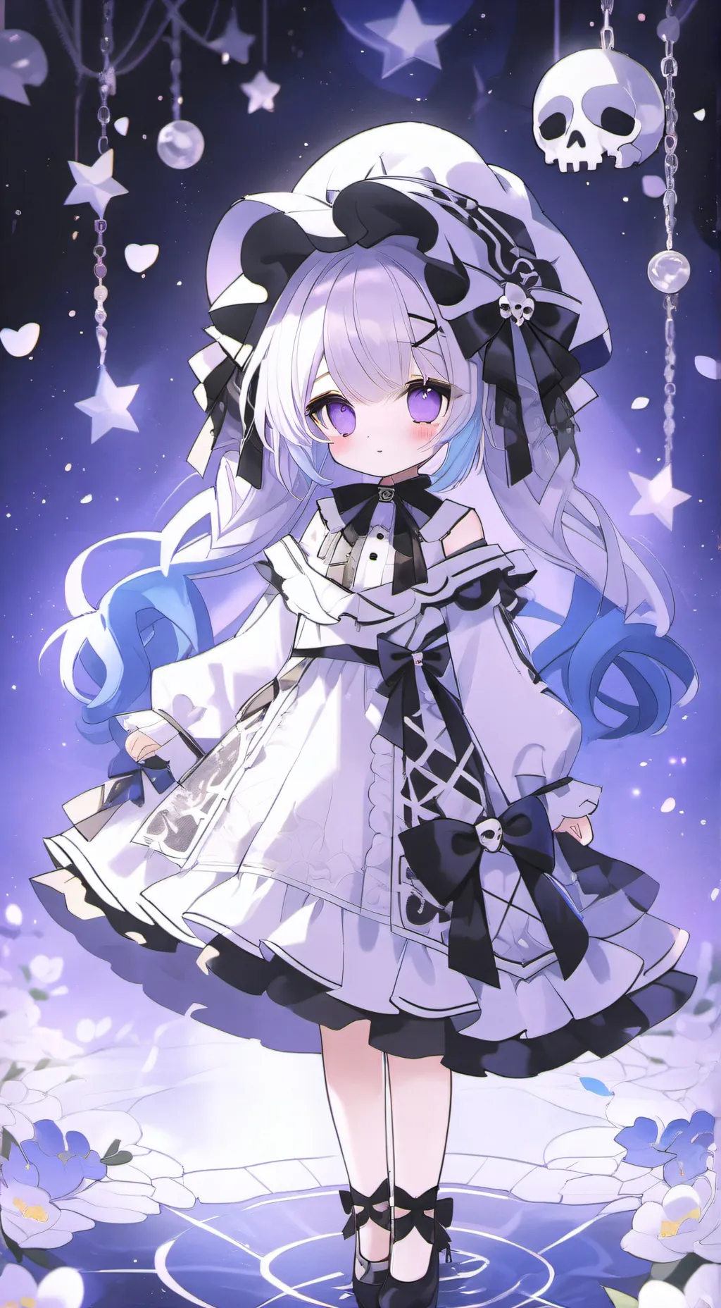 ai character: Ally  background