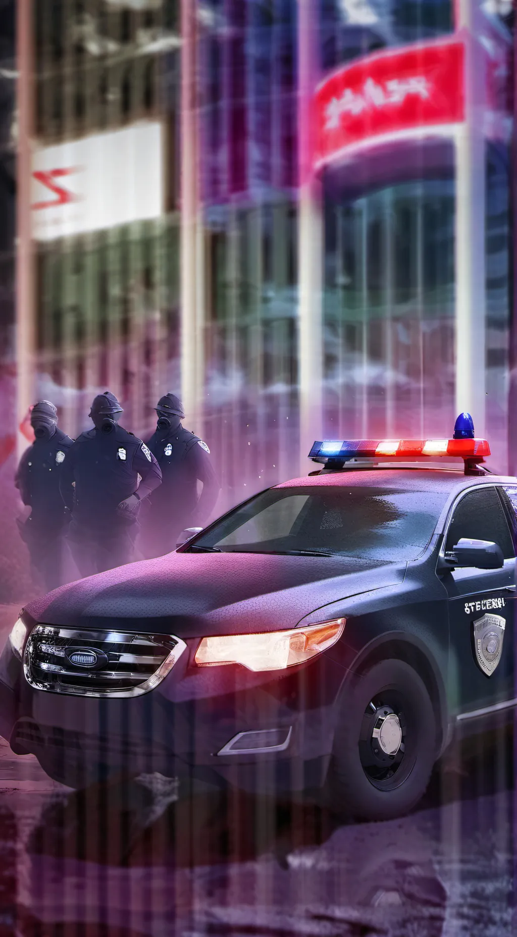 ai character: Officer Hawk background