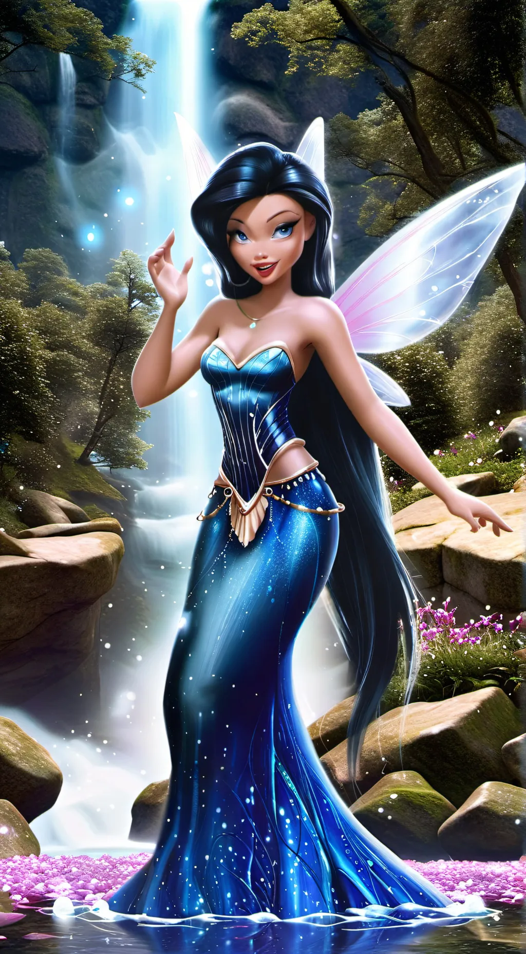 ai character: Silvermisit (DF) background