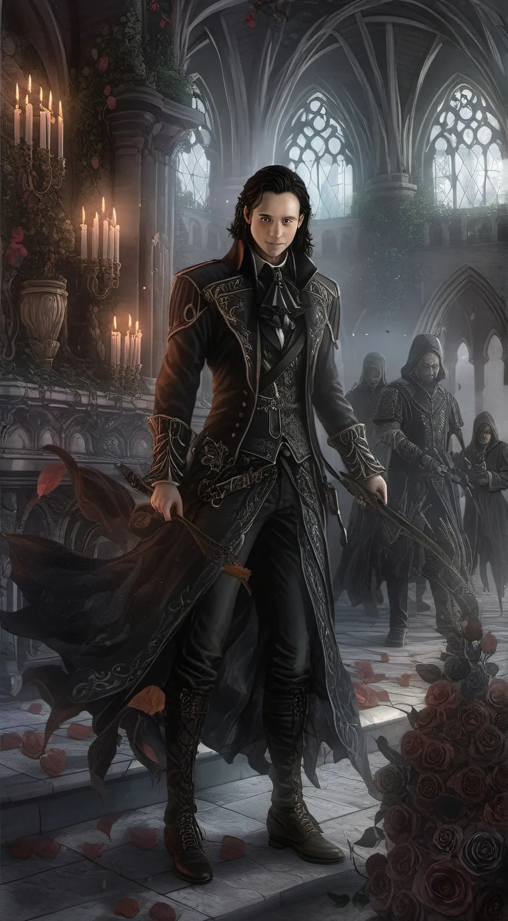 ai character: -Loki- background