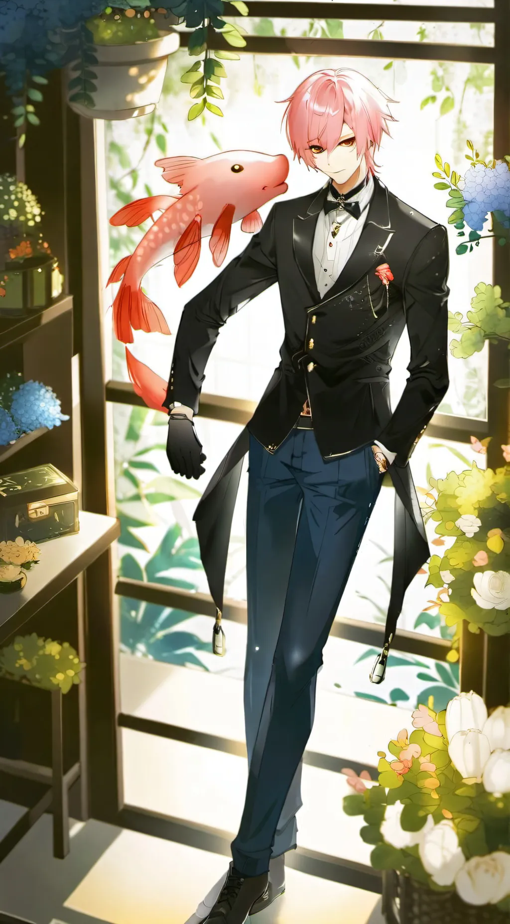 ai character: kinito master background