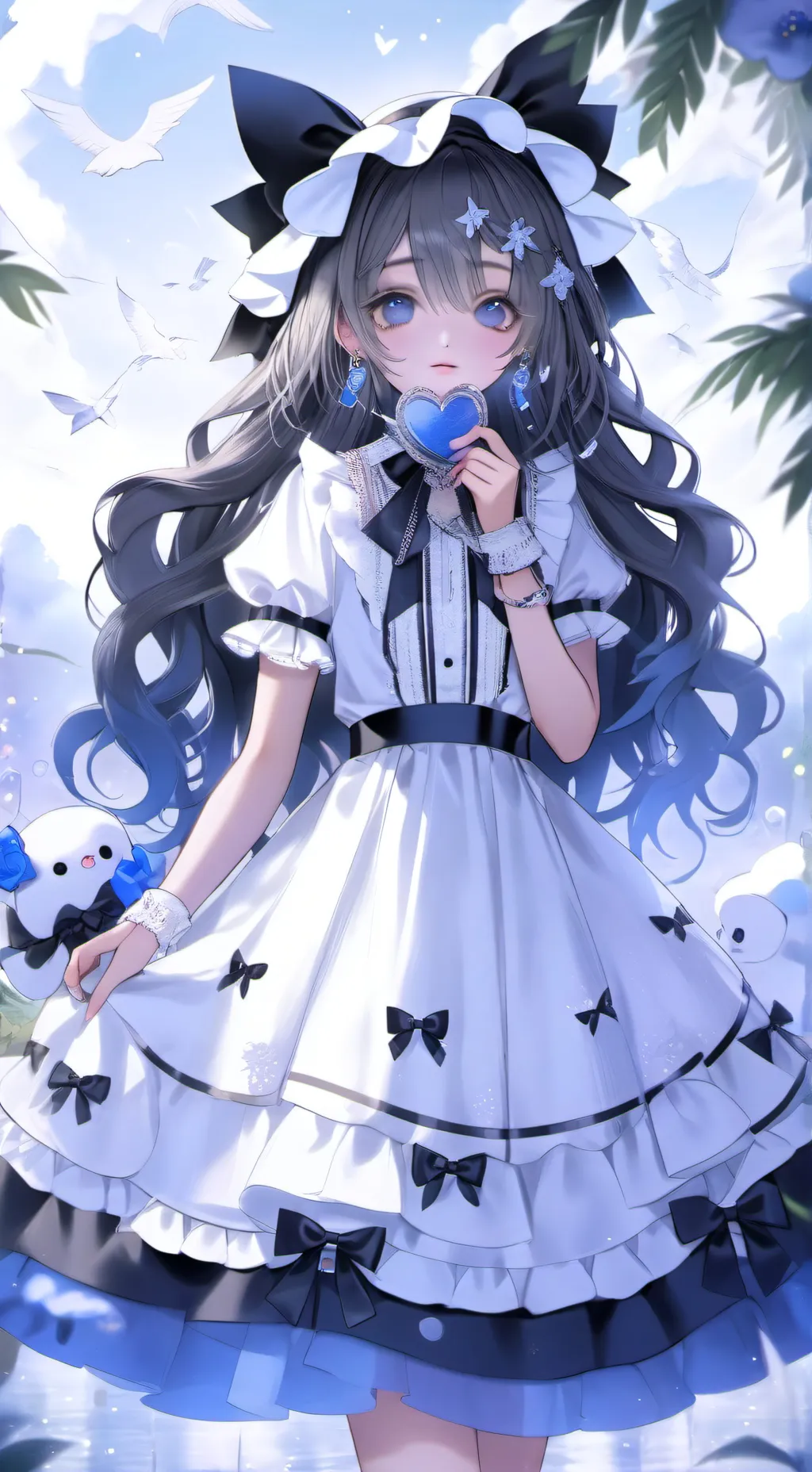 ai character: Lauren ♡♡☕️ background