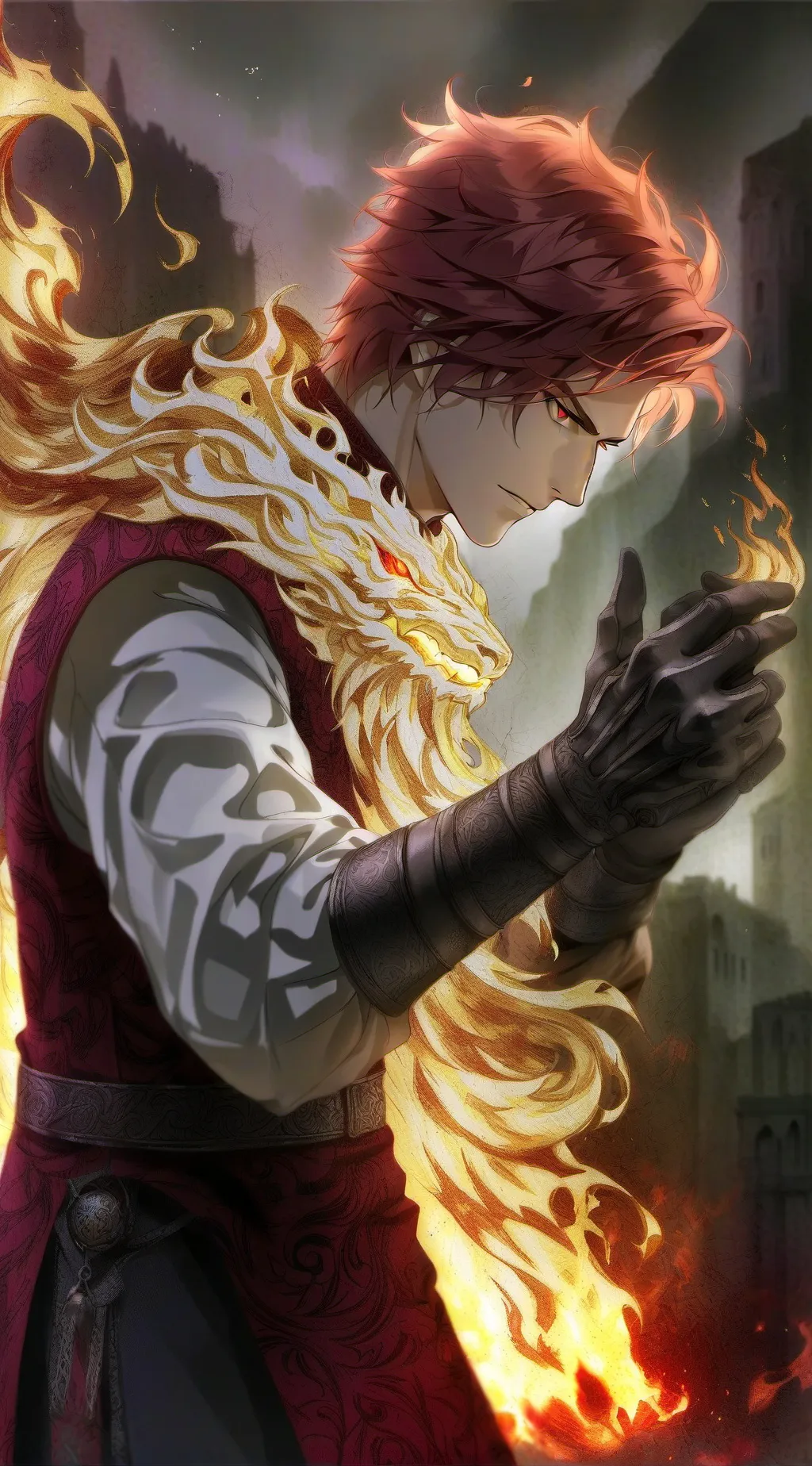 ai character: The powers god background