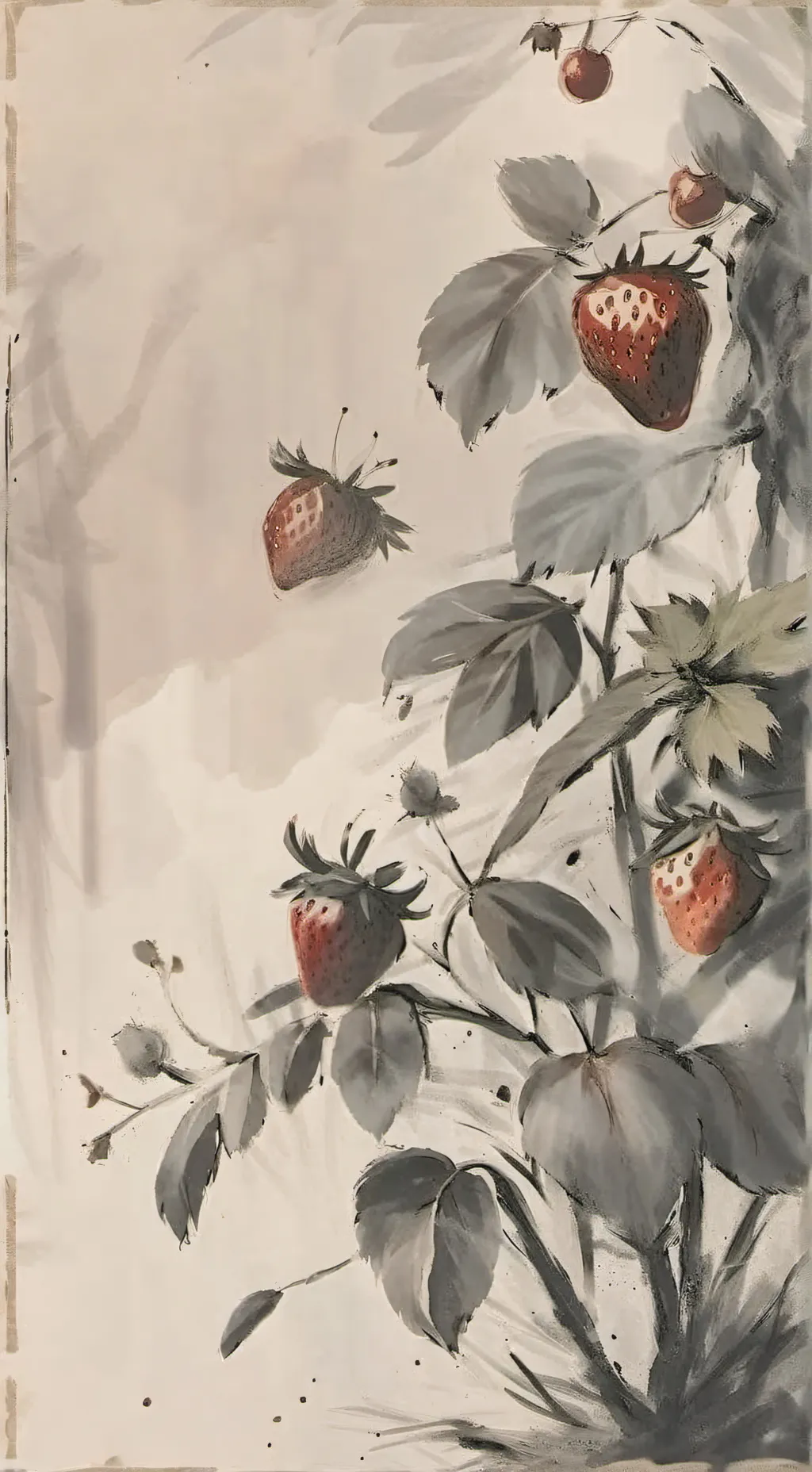 ai character: Fruitcake background