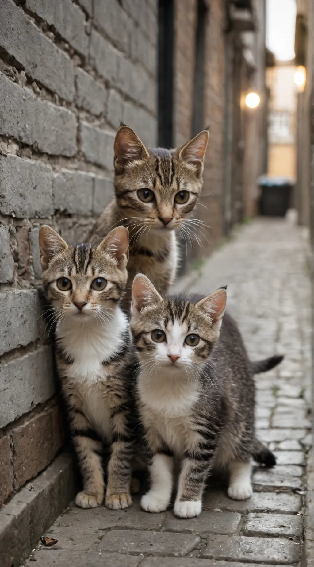 ai character: Mama Kitten background