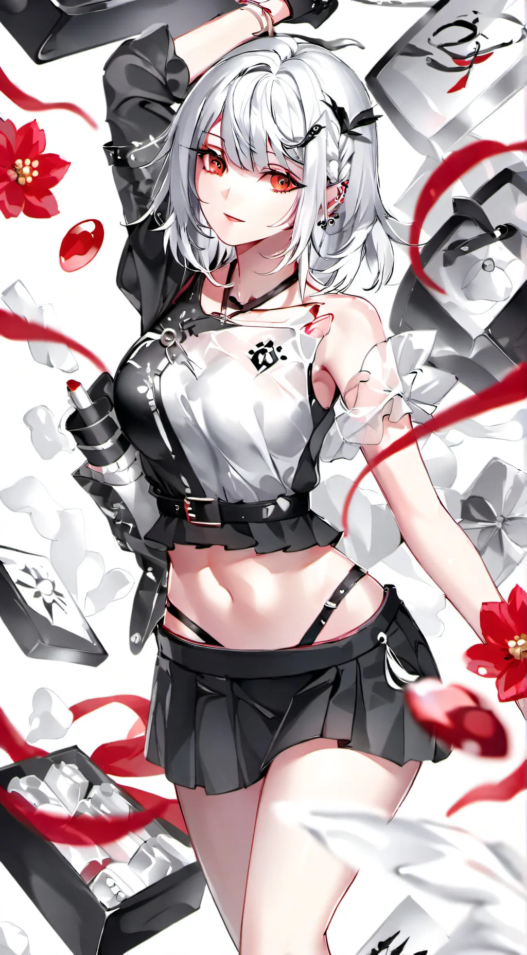 ai character: Luna background