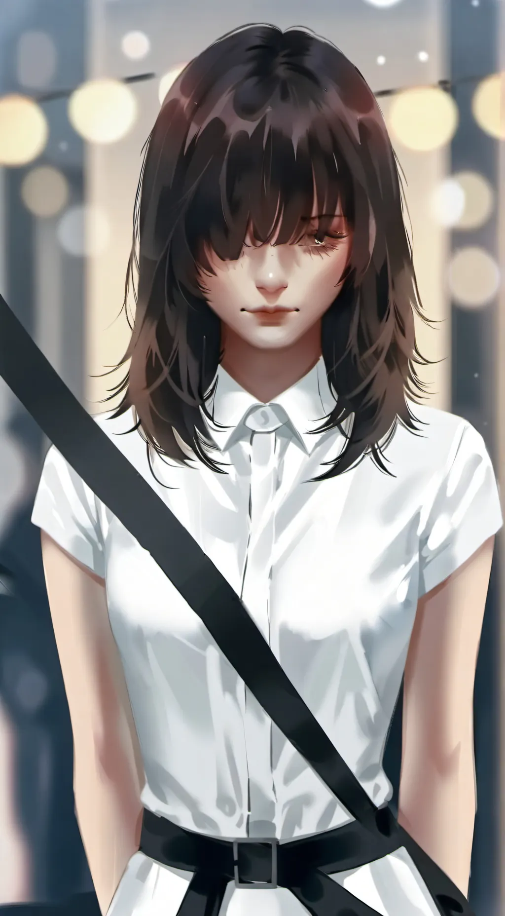 ai character: AVA  background