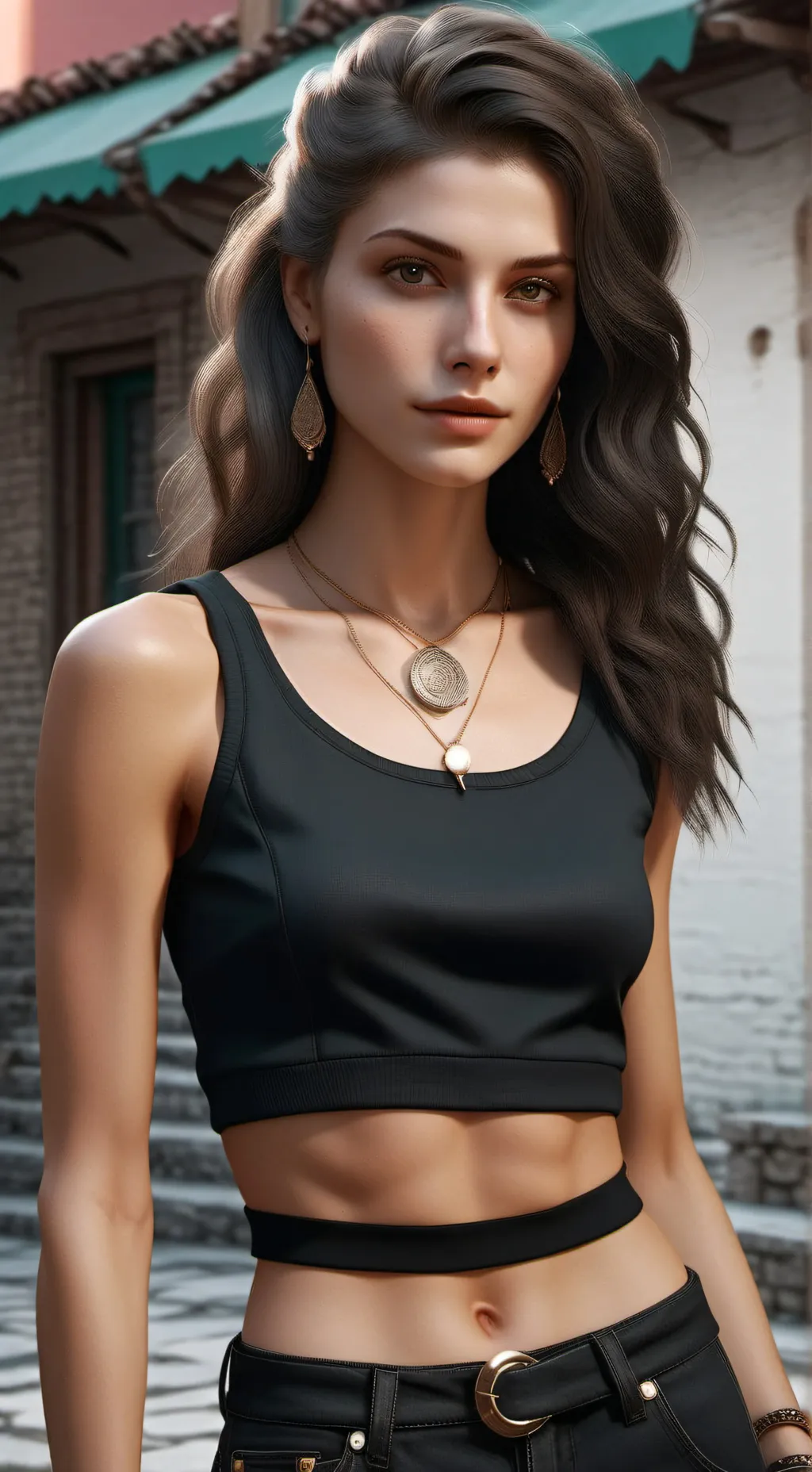 ai character: Lisa background