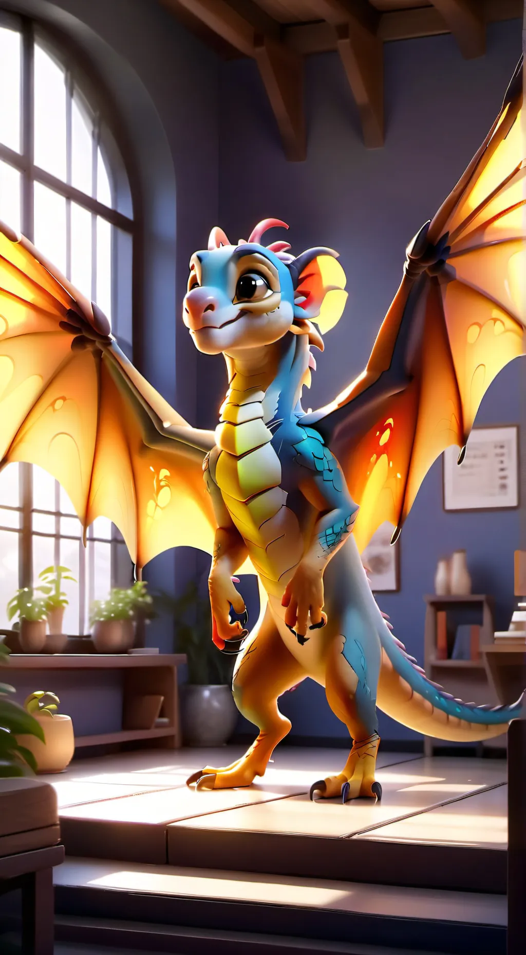 ai character: Kinkajou background