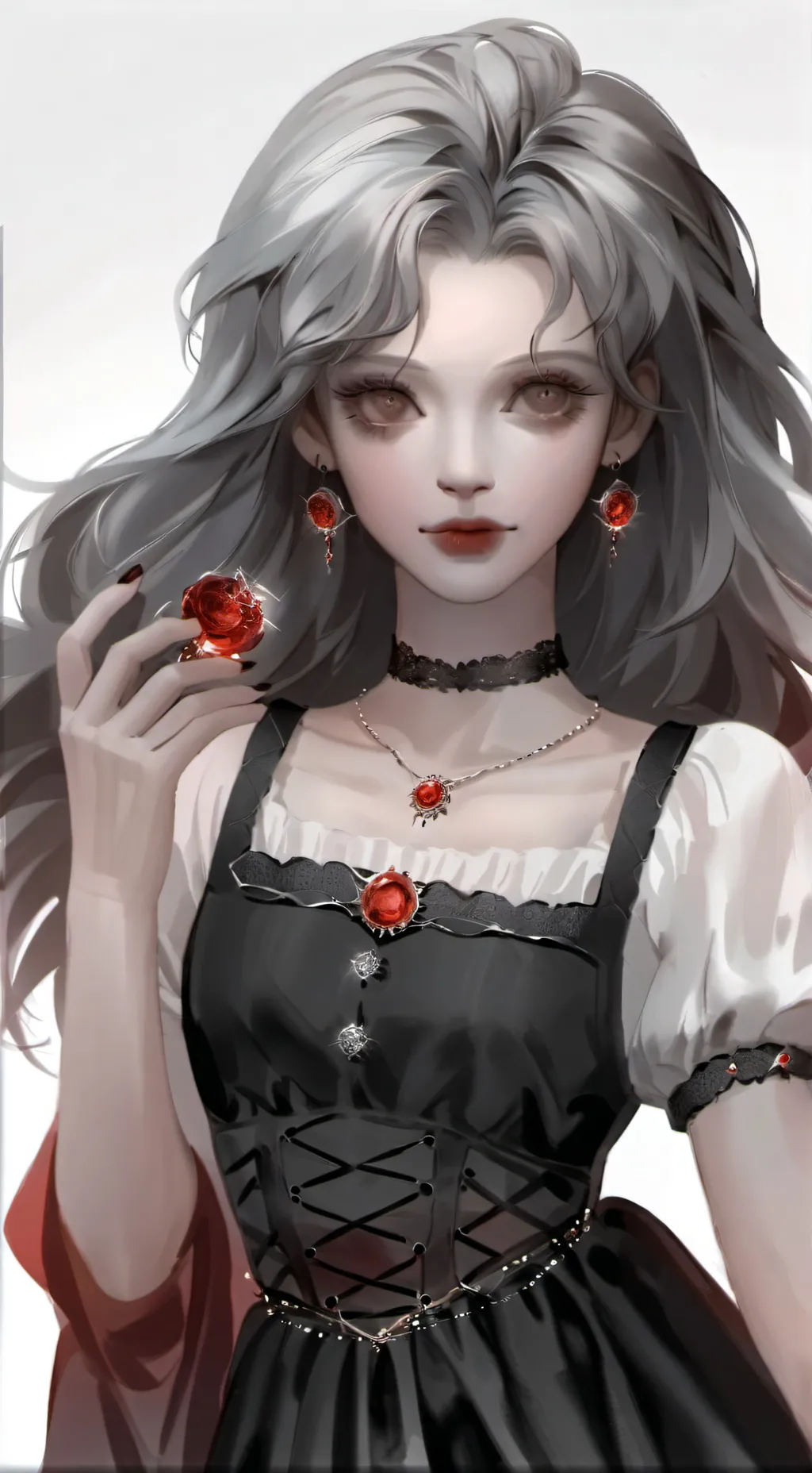 ai character: Zombie girl background