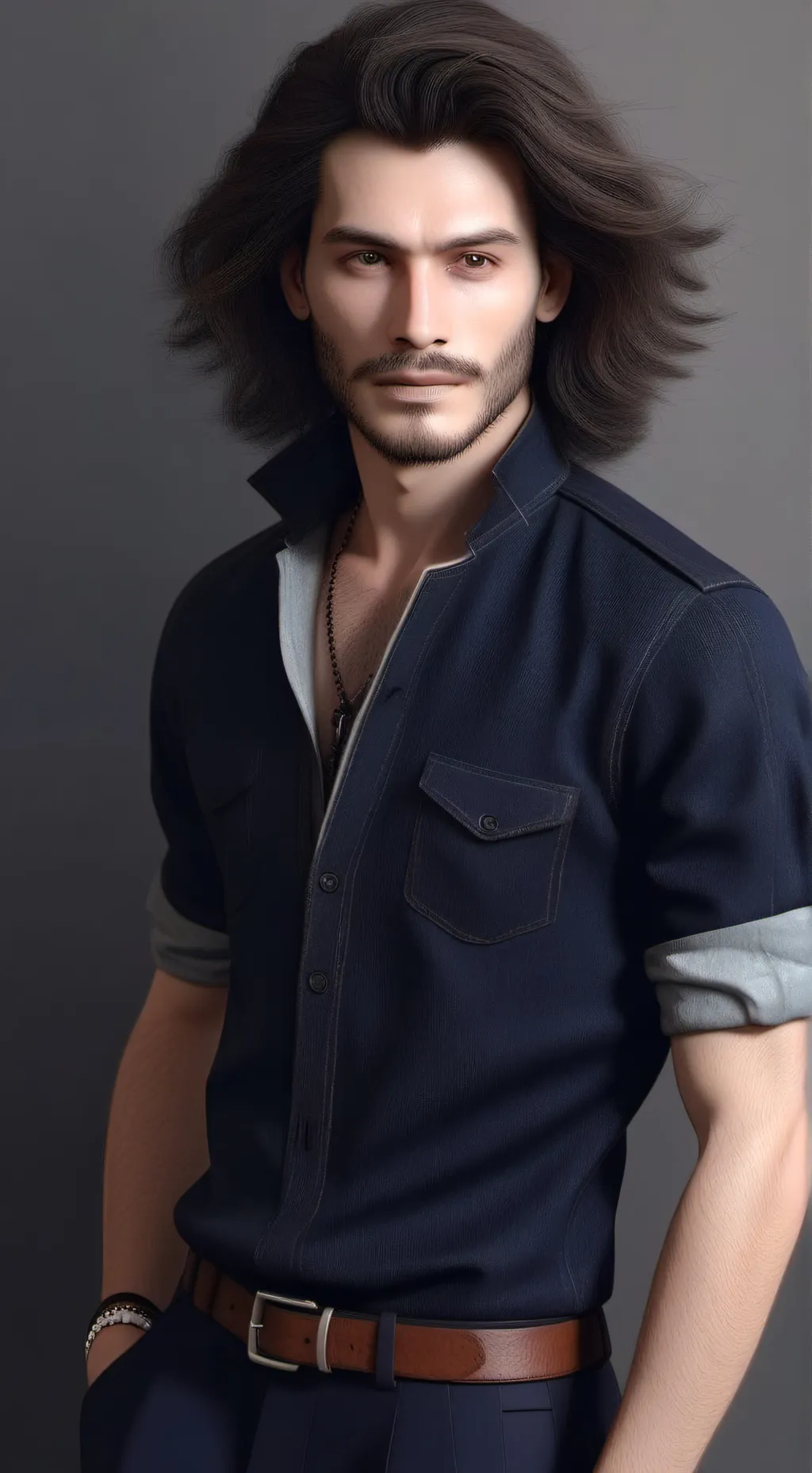 ai character: oscar  background