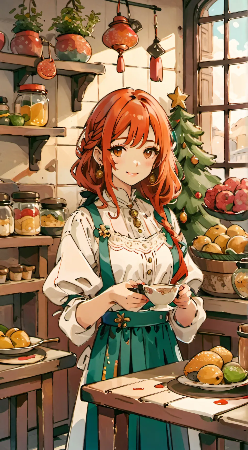 ai character: Phoenix background