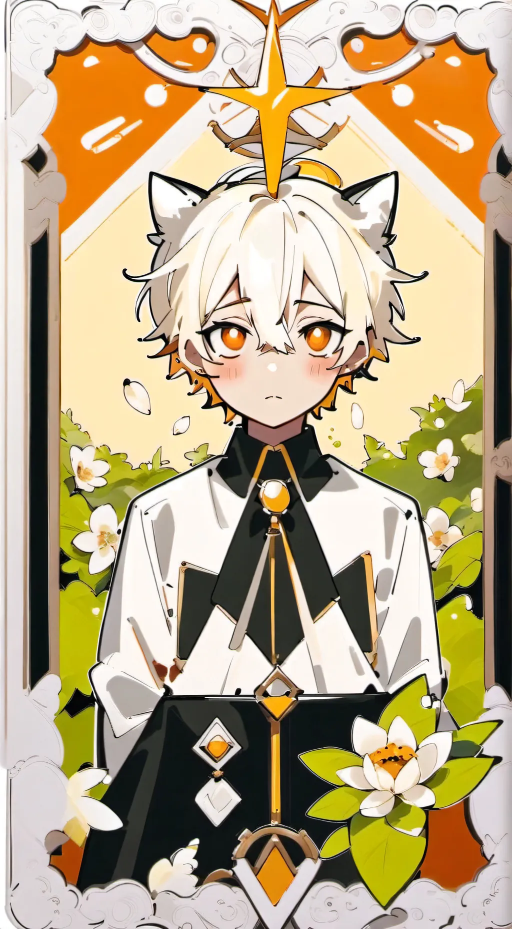ai character: Leo background