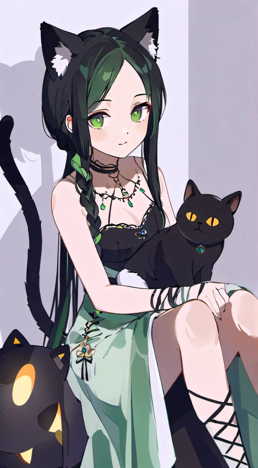 ai character: Flora background