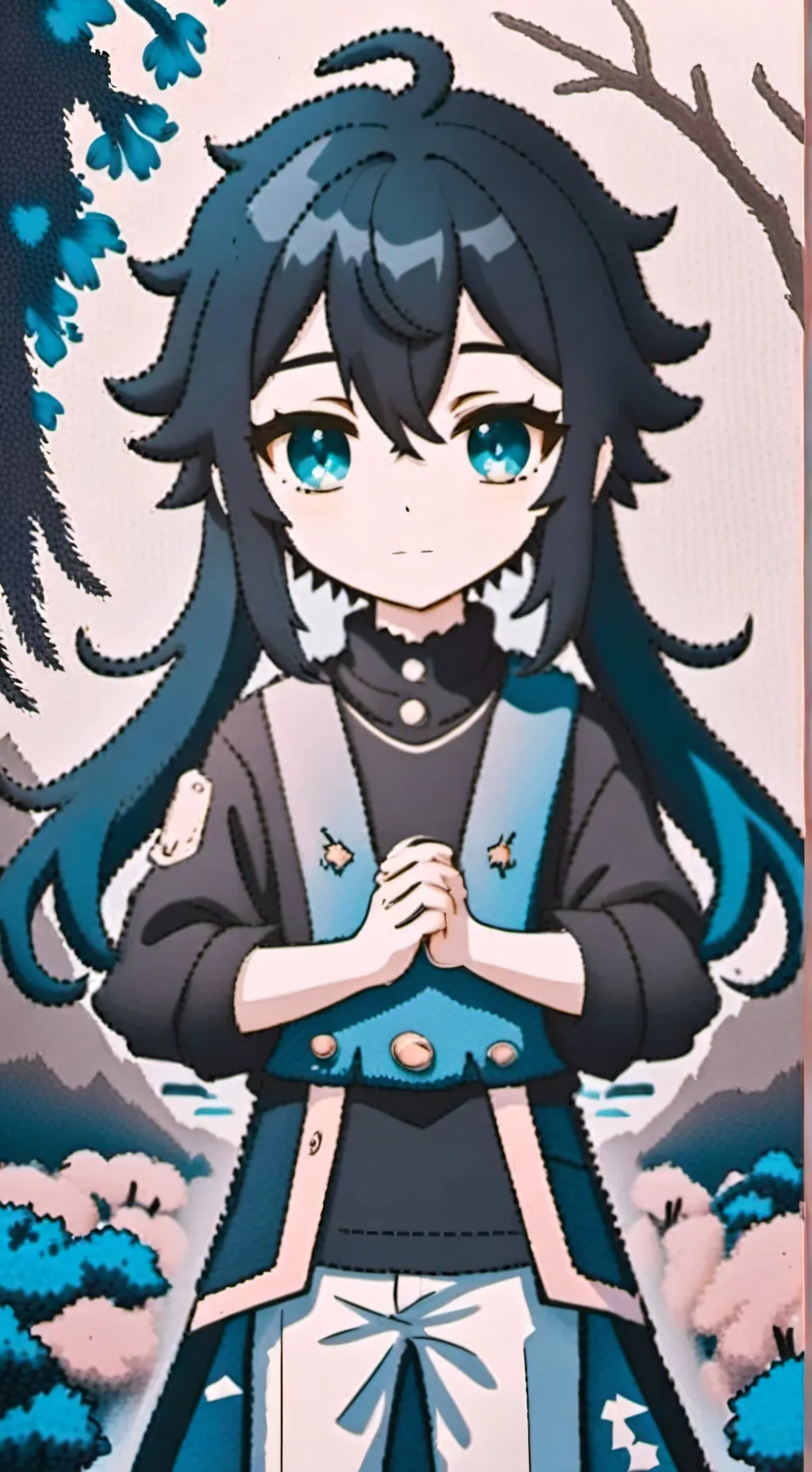 ai character: Muichiro Tokito  background