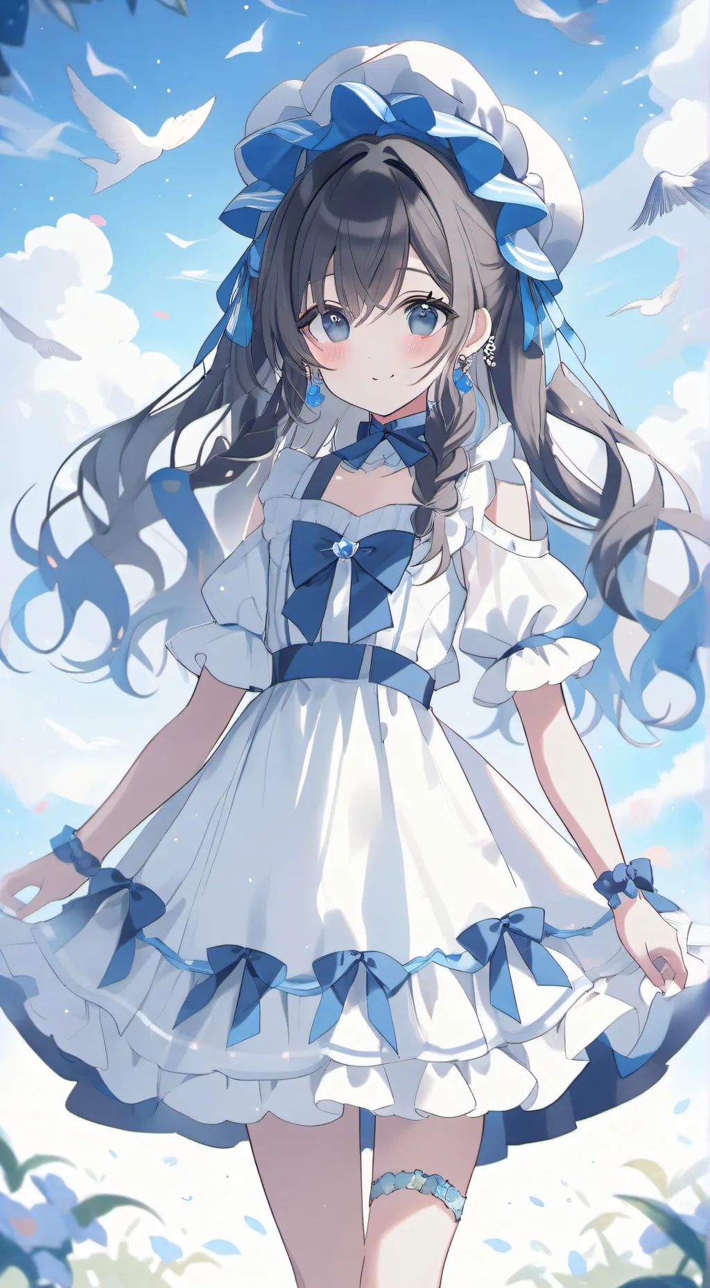 ai character: ❤️🌕 Moon 🌕❤️ background