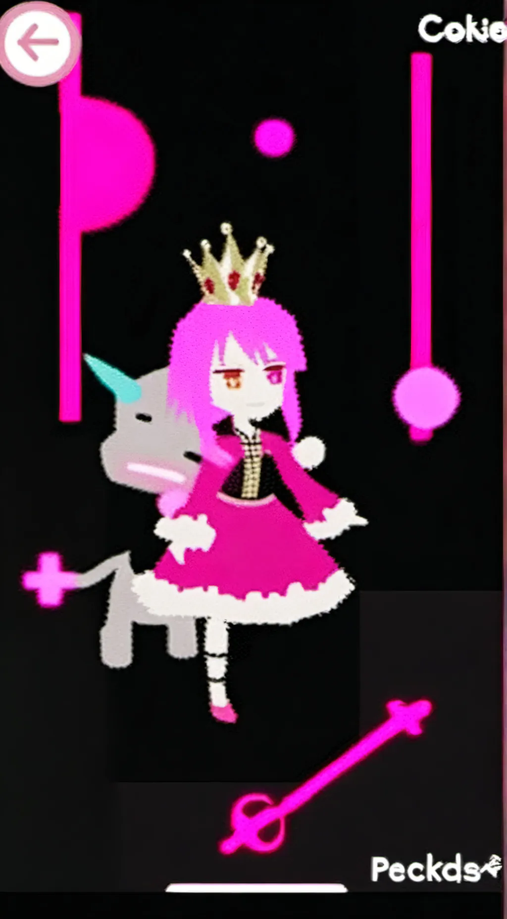 ai character: Gacha brat background