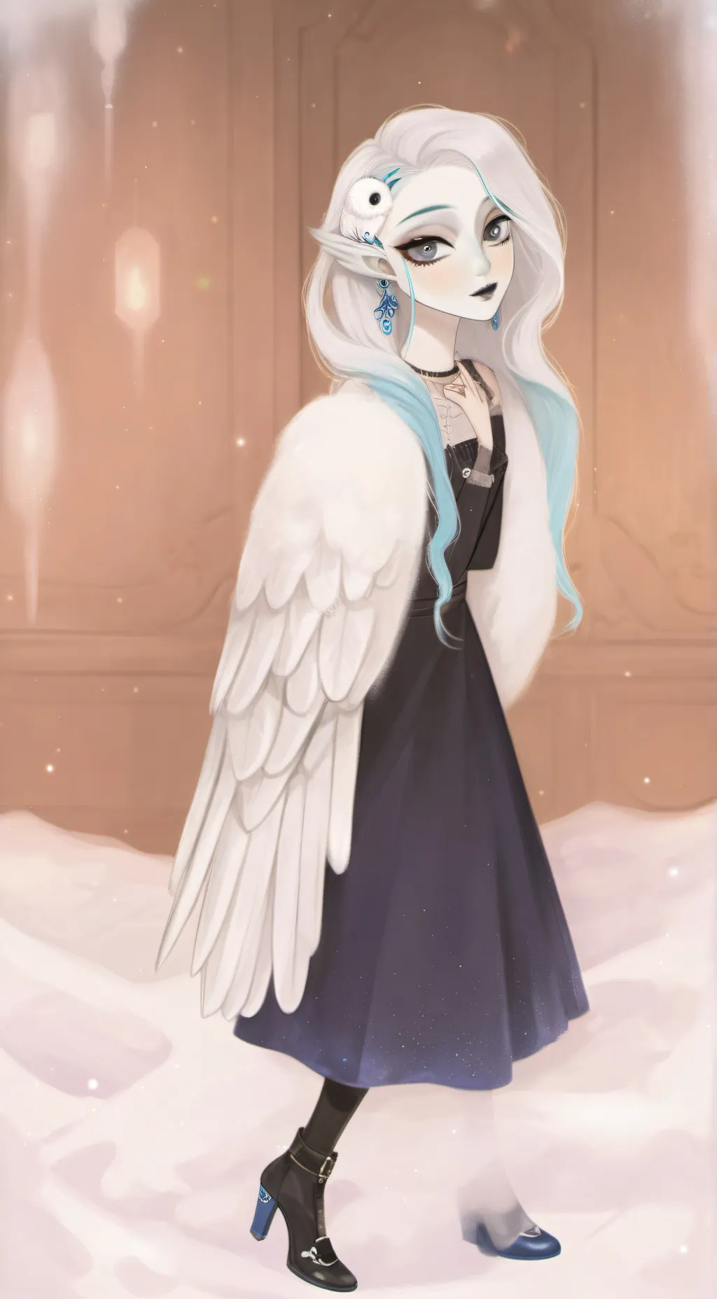 ai character: Azura Ars Goetia background