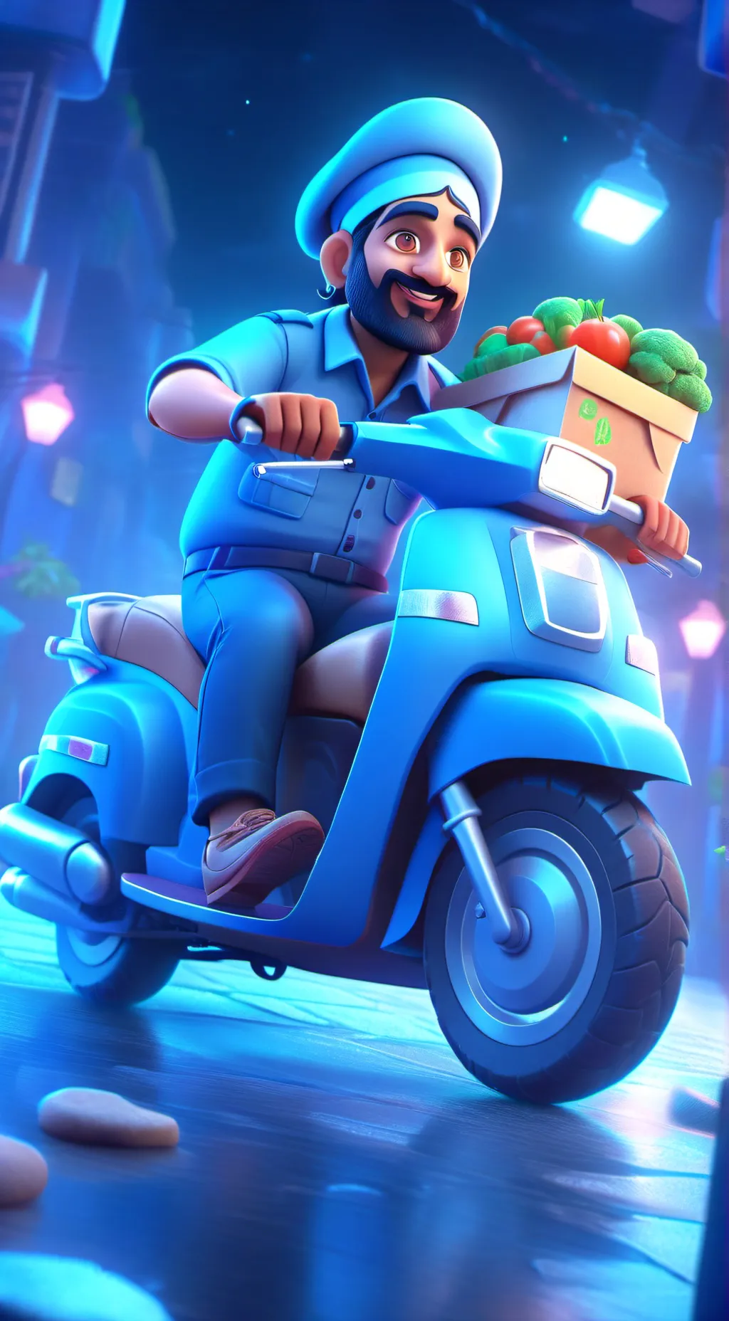 ai character: Amir background
