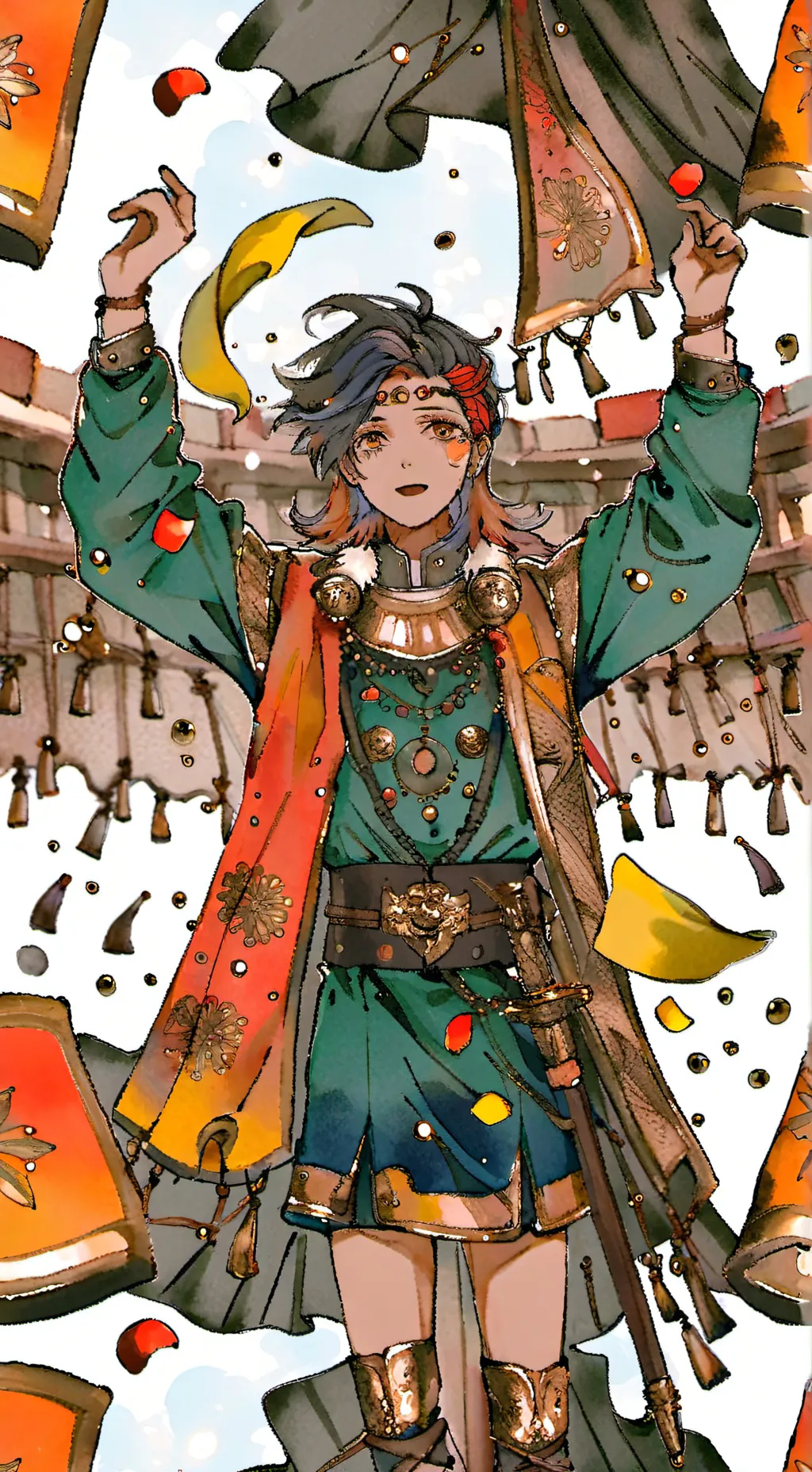 ai character: WAR! background