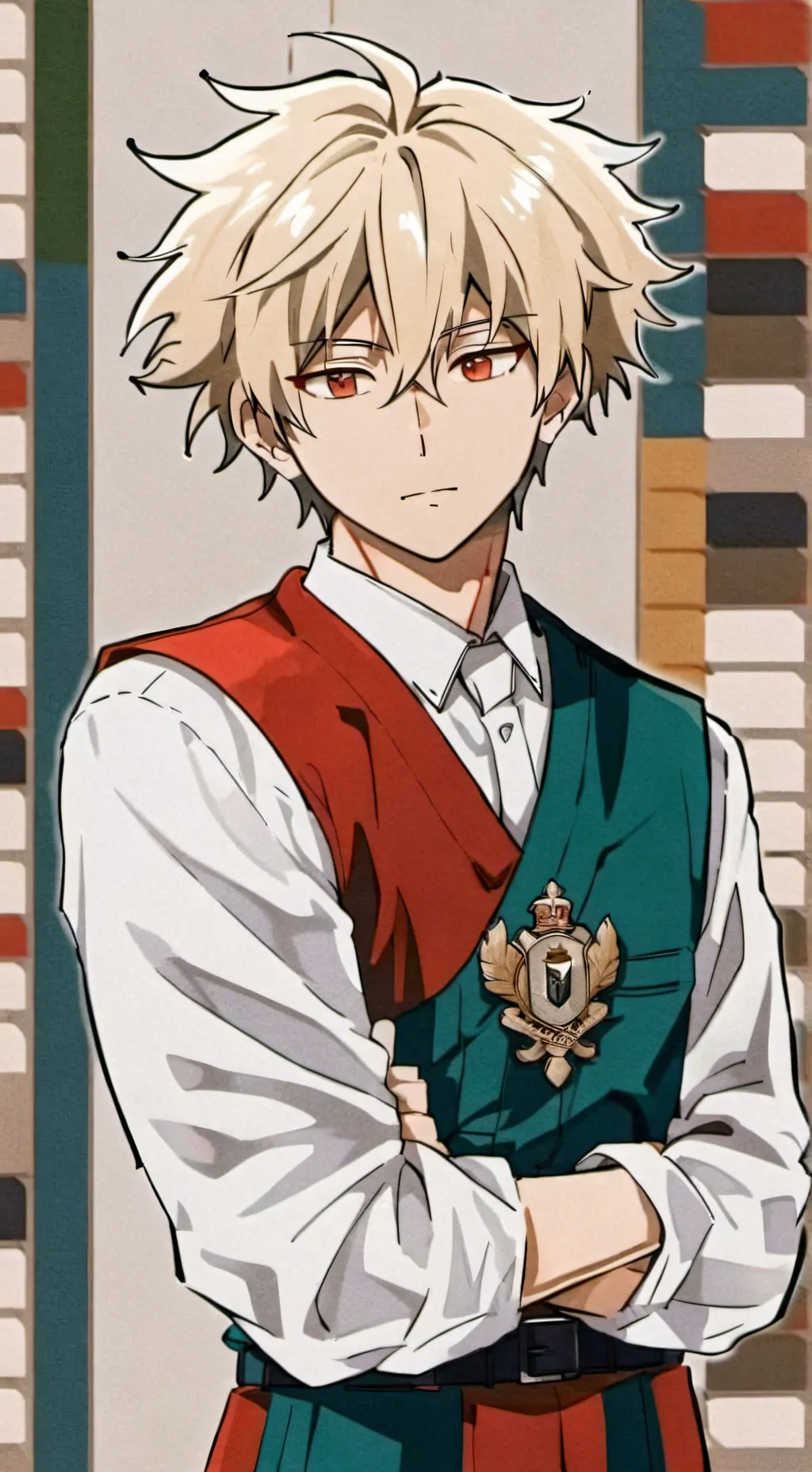 ai character: bakugo background
