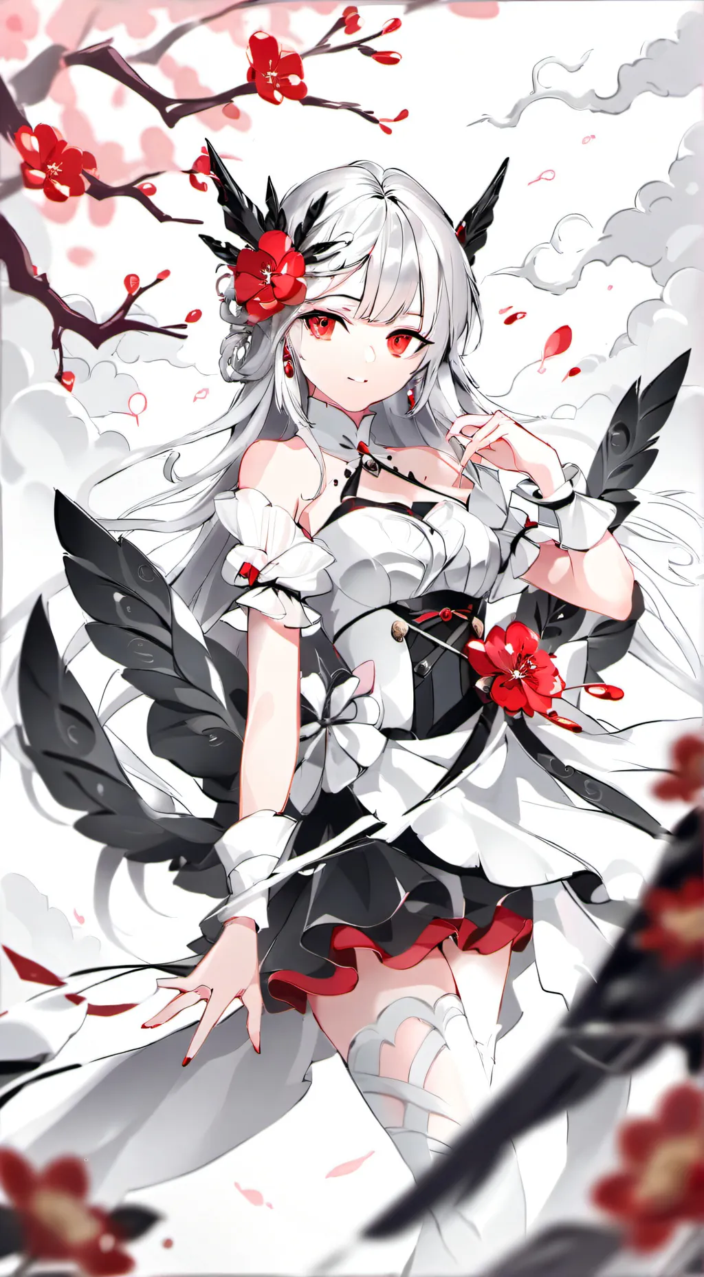 ai character: rosa background