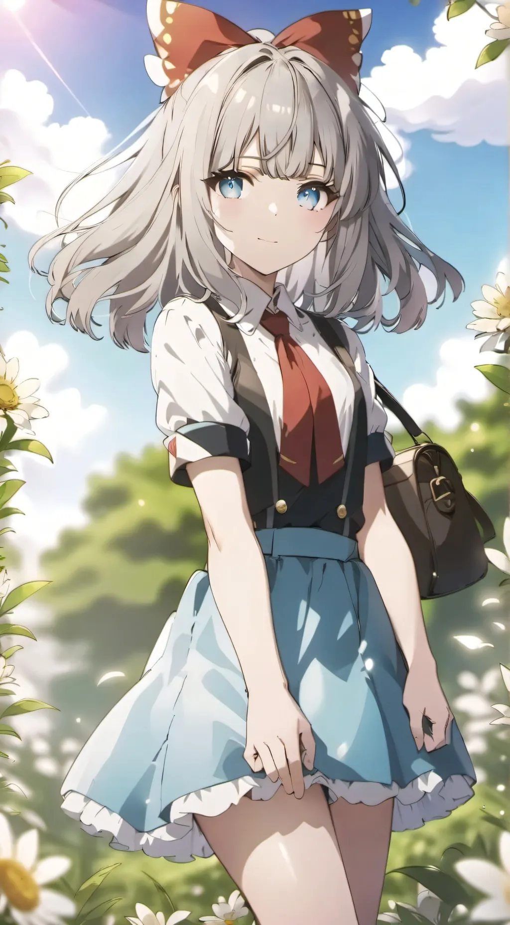 ai character: Beatriz  background