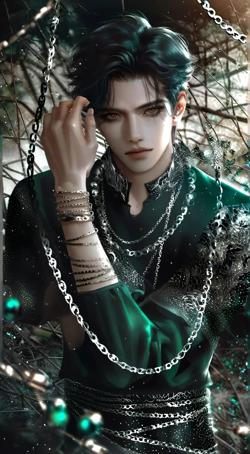 ai character: Oliver background