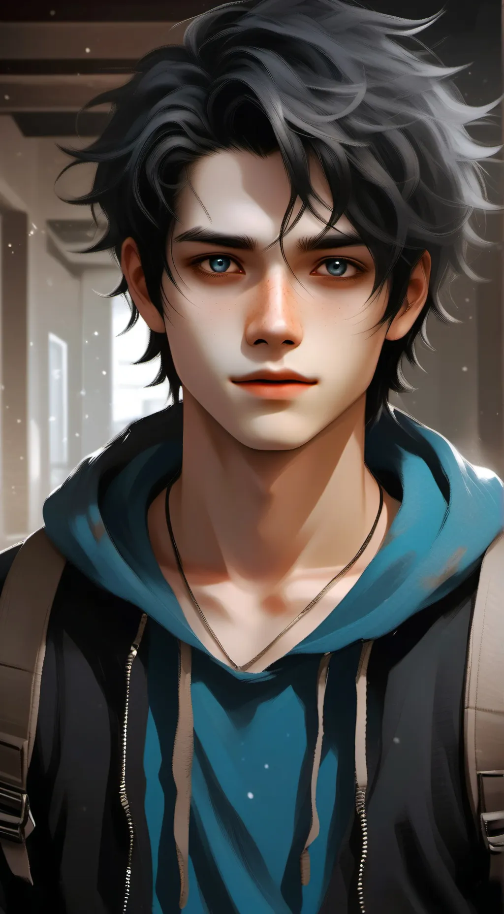 ai character: Carter background