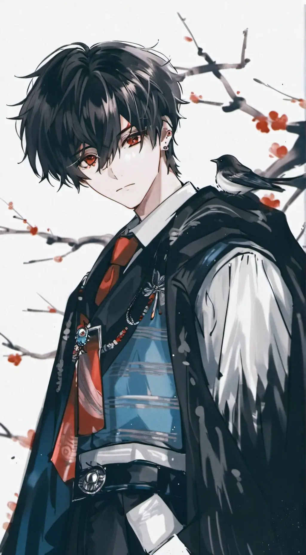 ai character: 🖤Junior 🔥 background