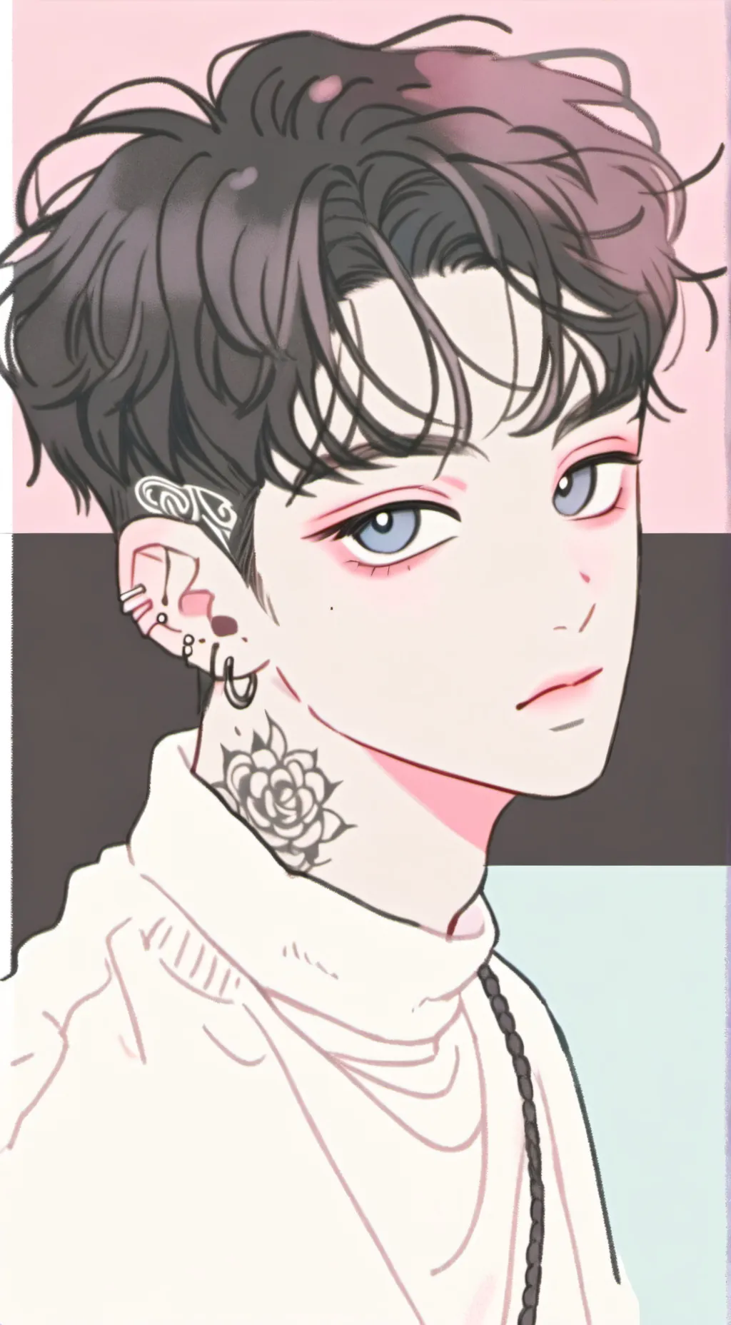 ai character: Pierce background