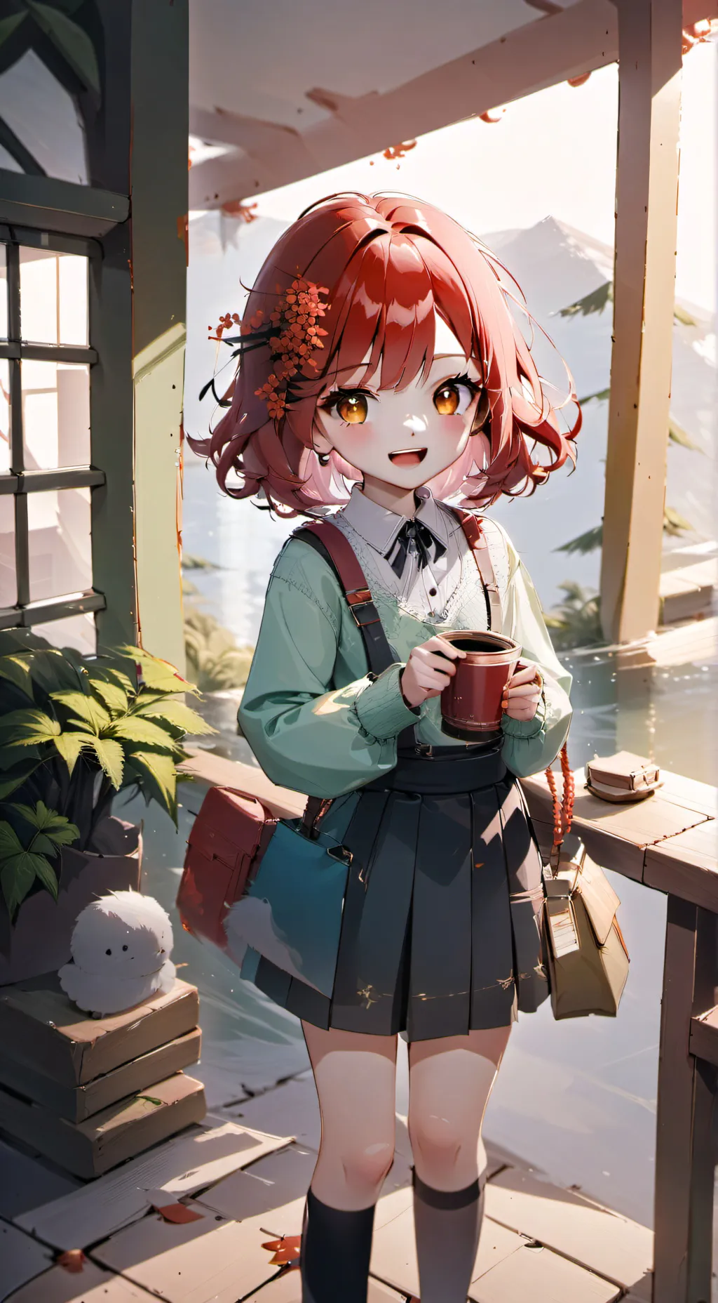 ai character: Ashley background