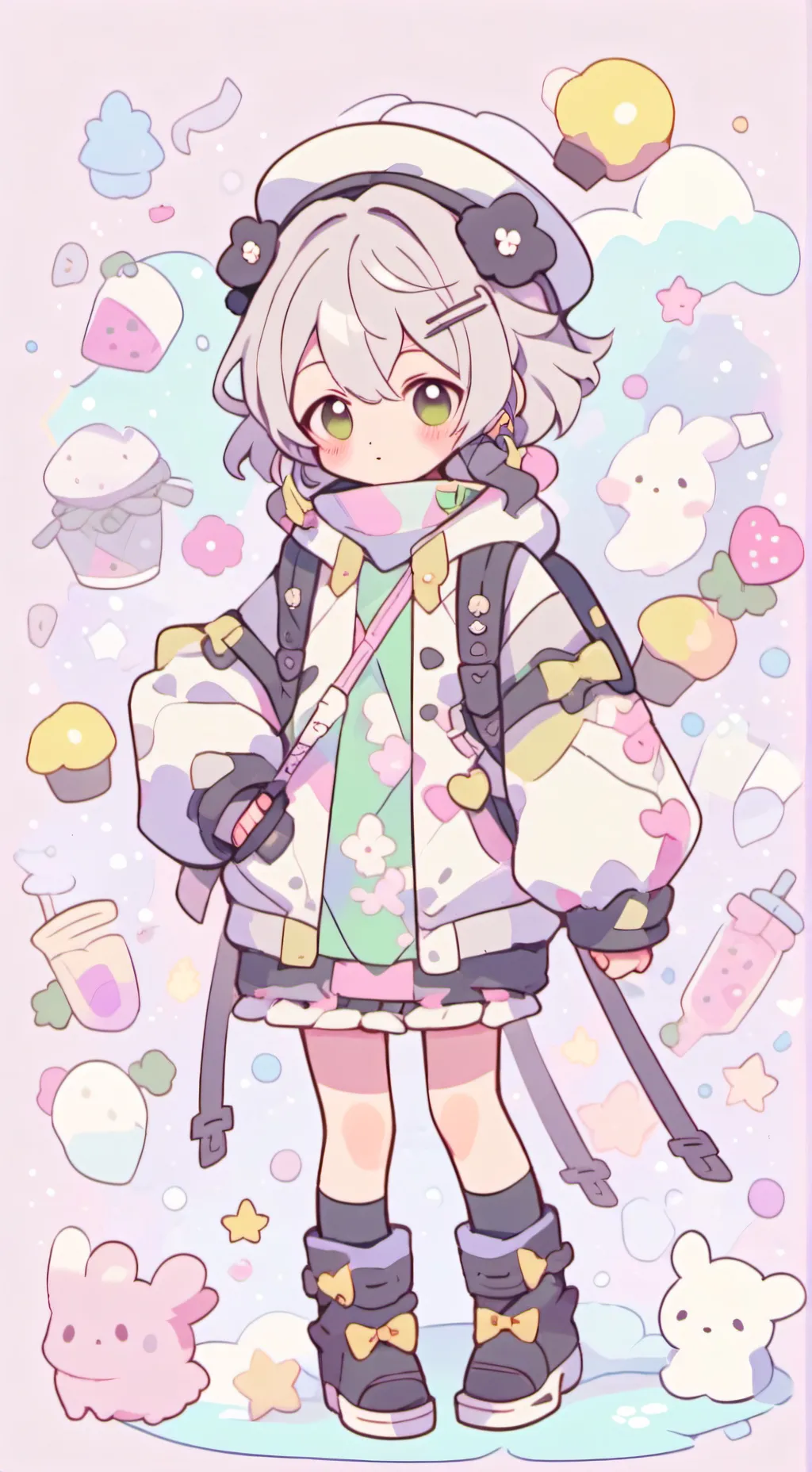 ai character: SKZ and pick me  background