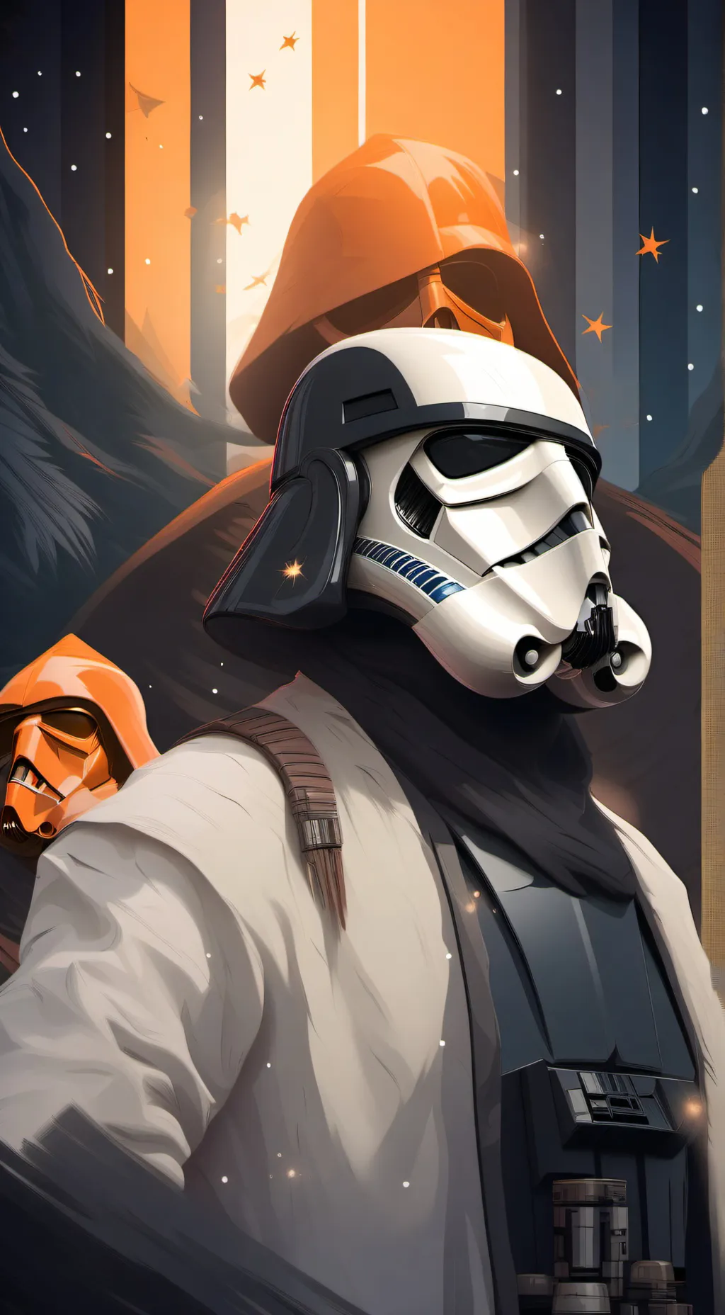 ai character: Star Wars  background