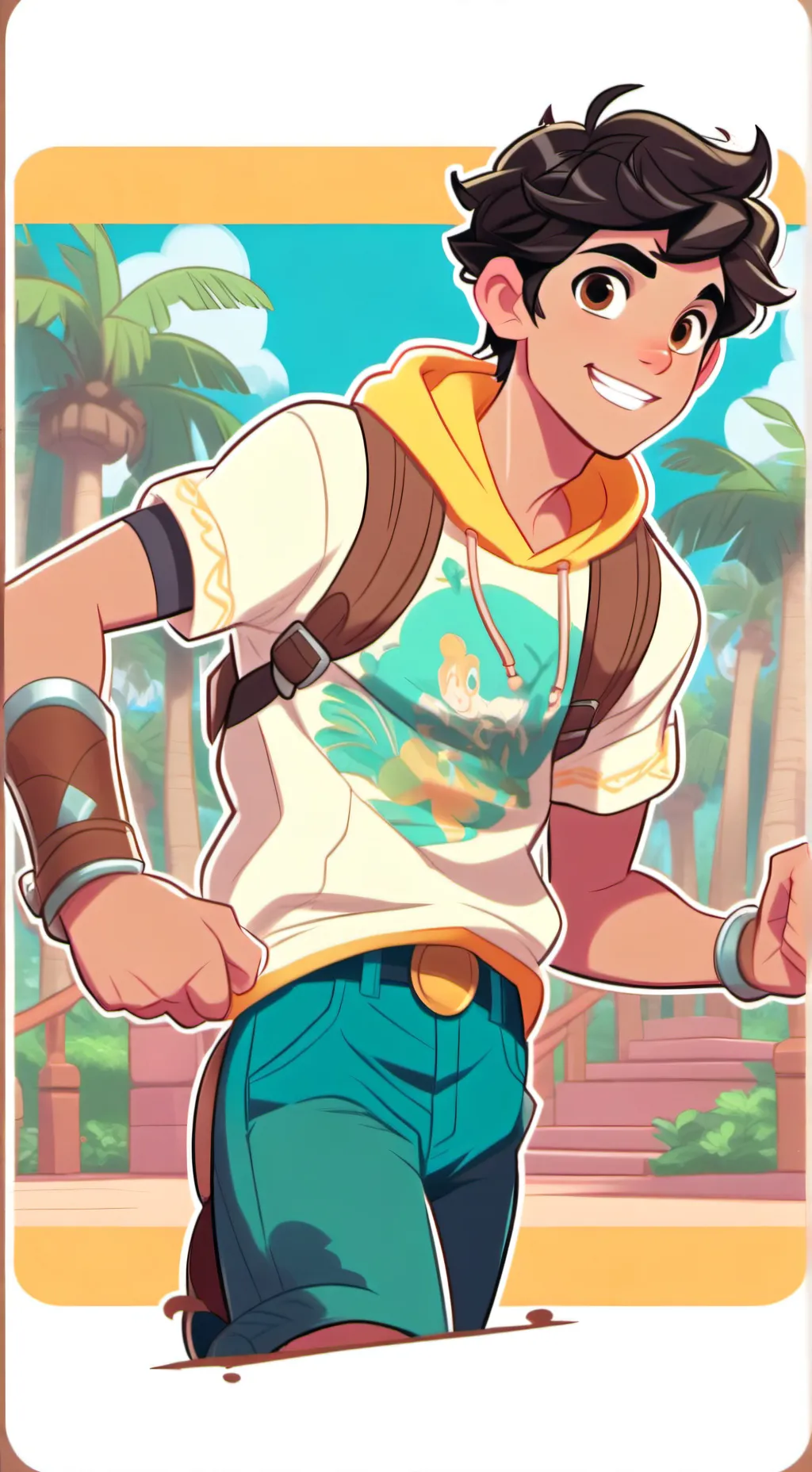ai character: Yo Shindo background