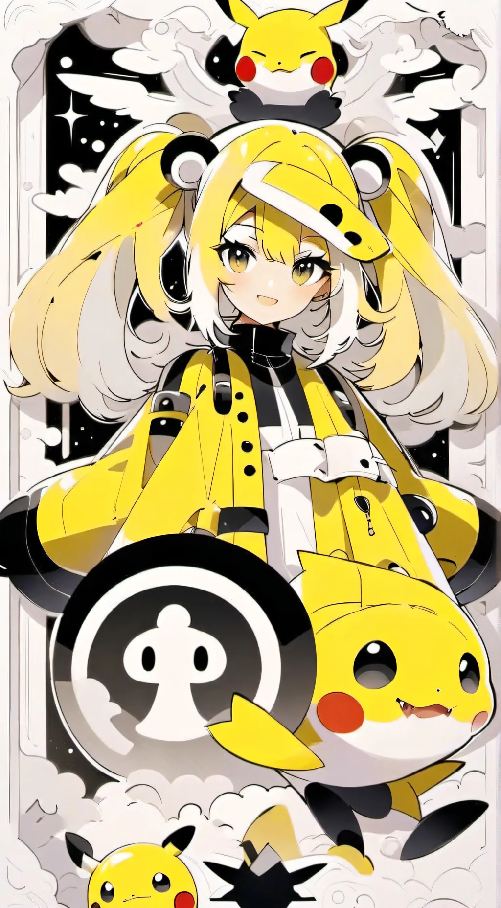 ai character: Pokemon background