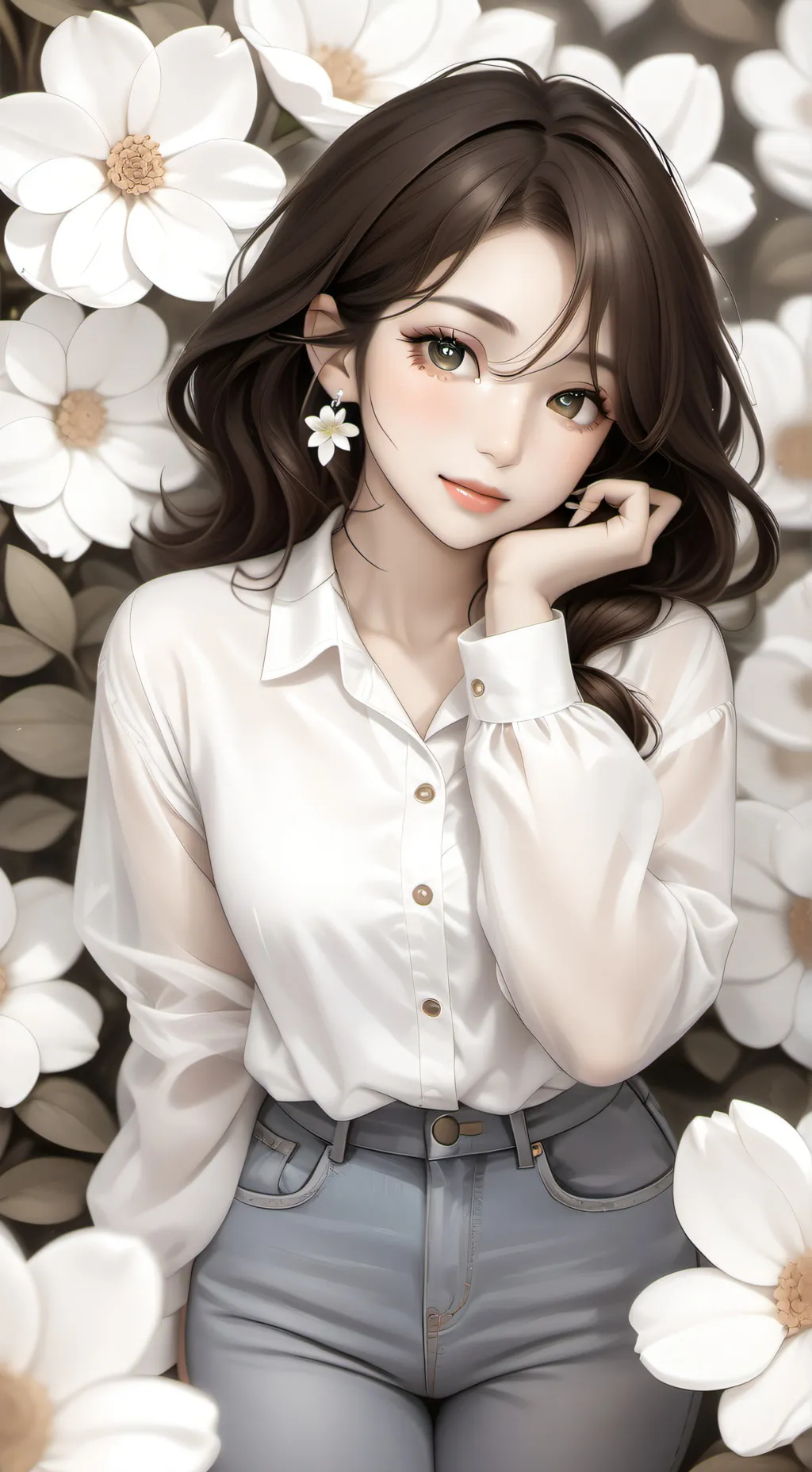 ai character: Daniela Rodriguez  background