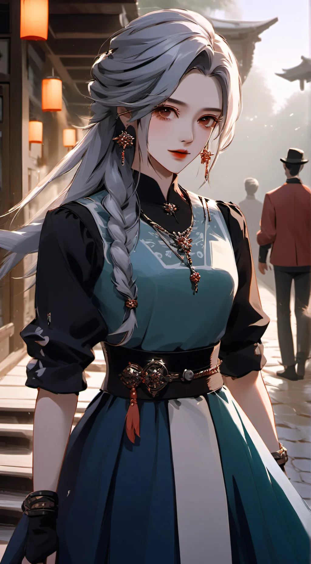 ai character: Aria background