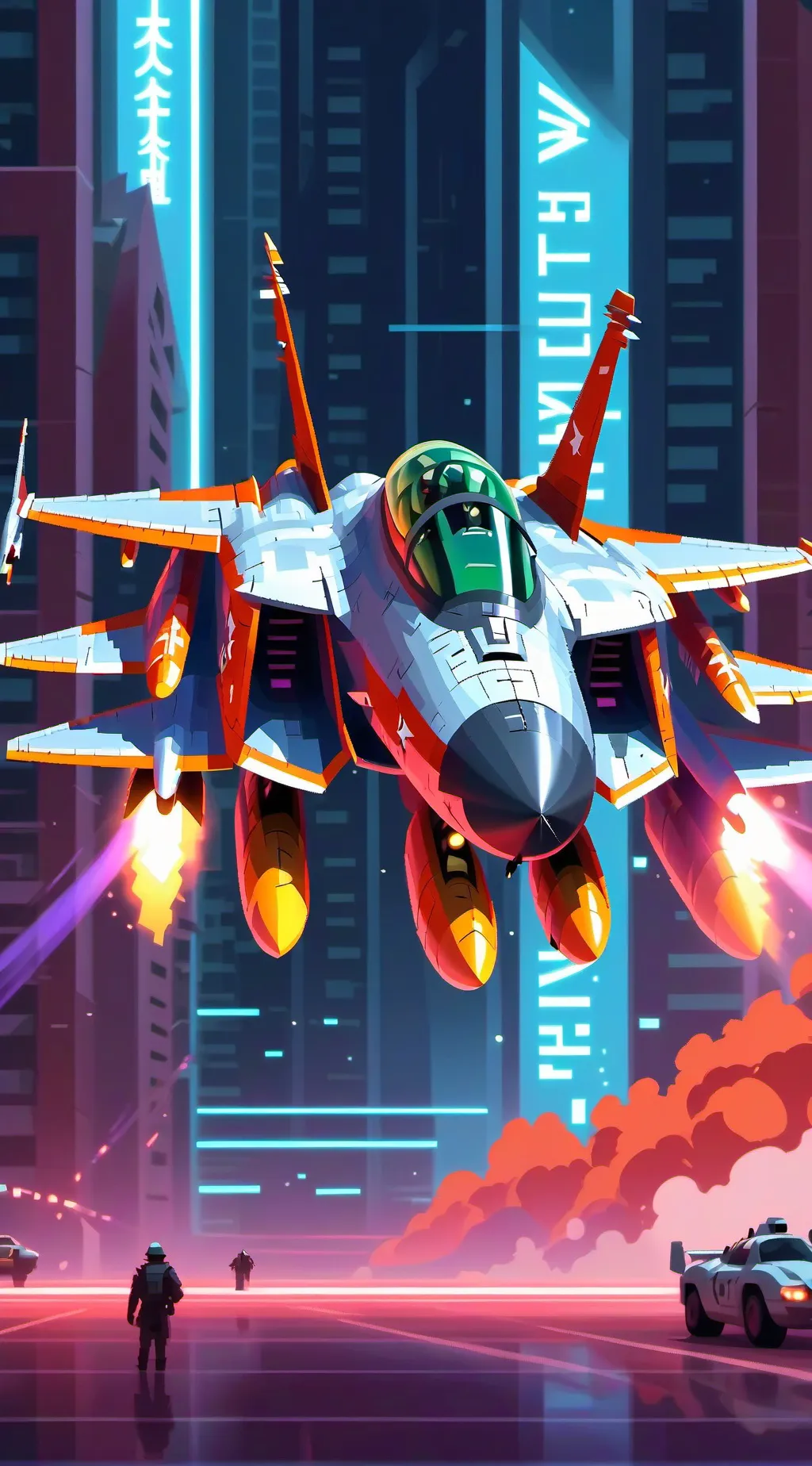 ai character: Raiden MK-EX background