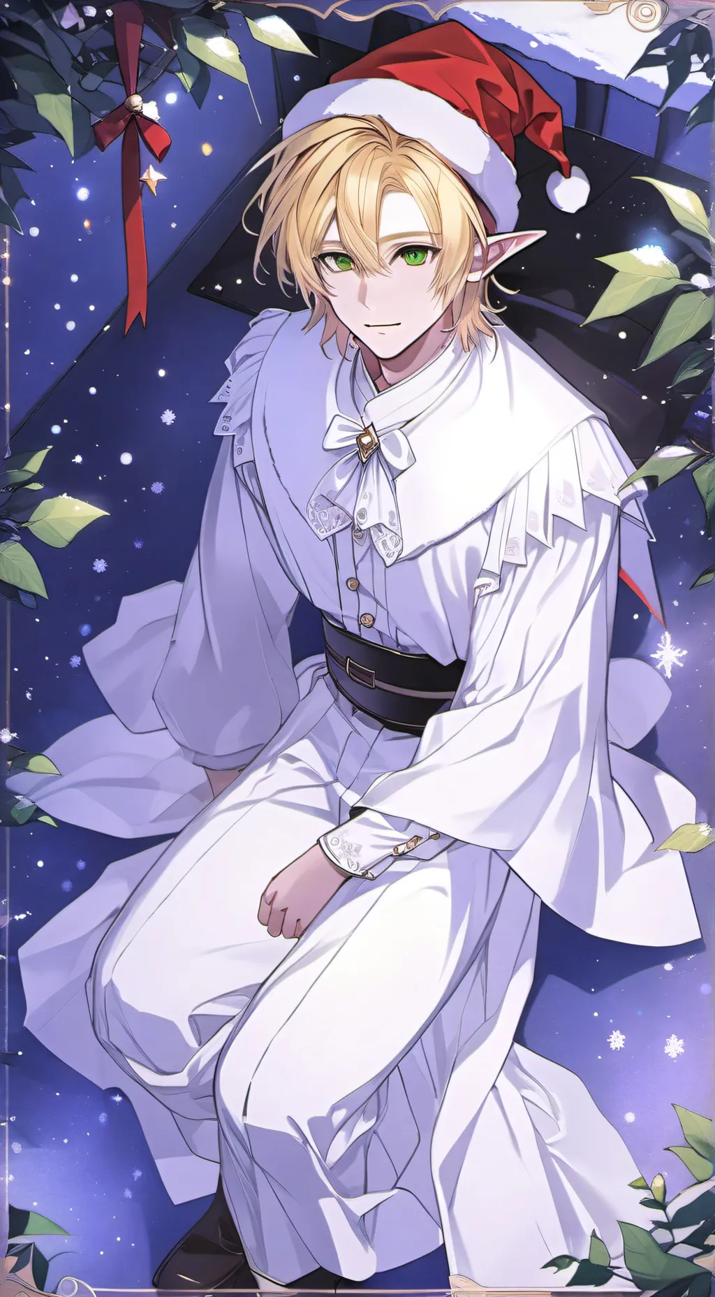 ai character: Cherry background