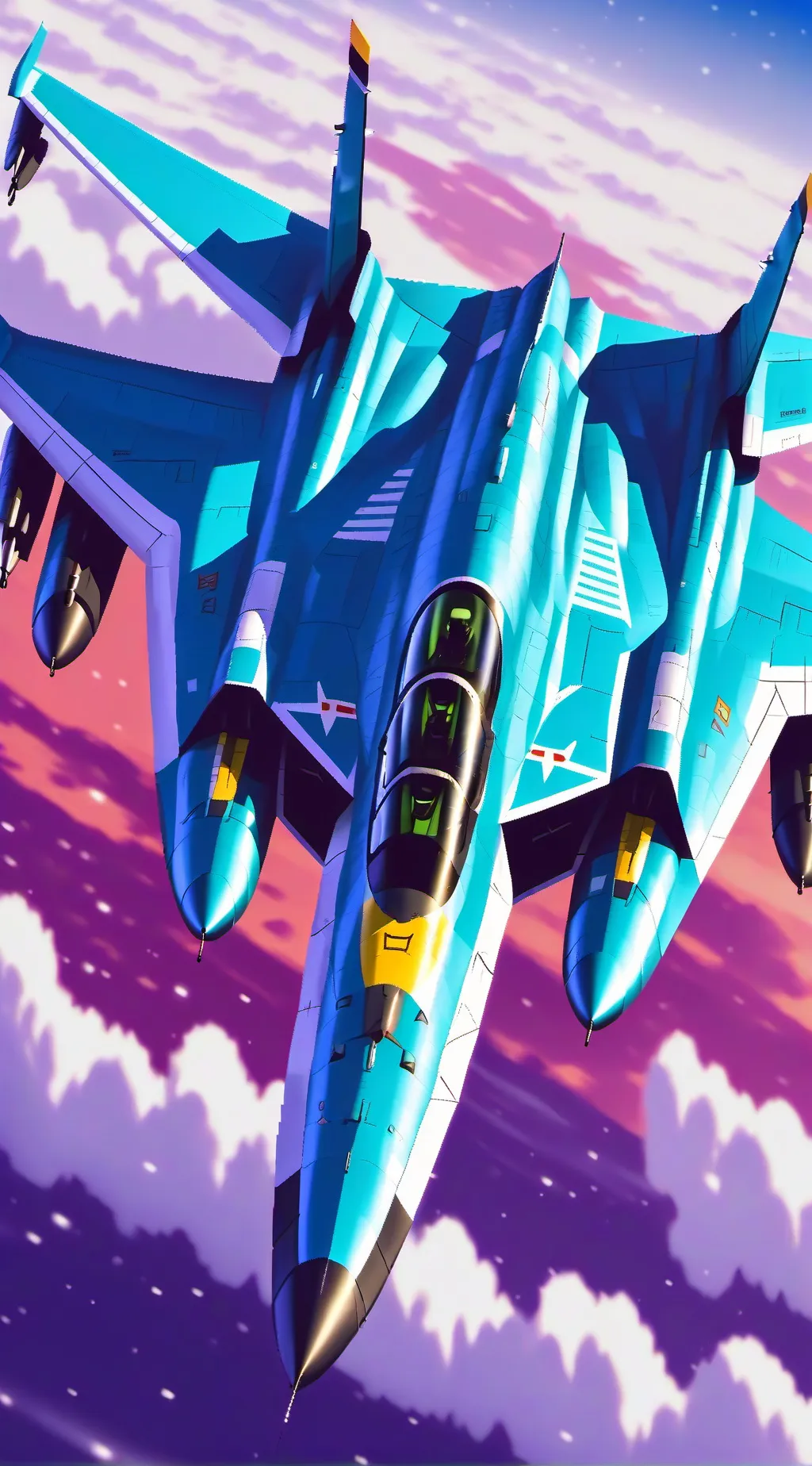 ai character: ARF-18EX  background