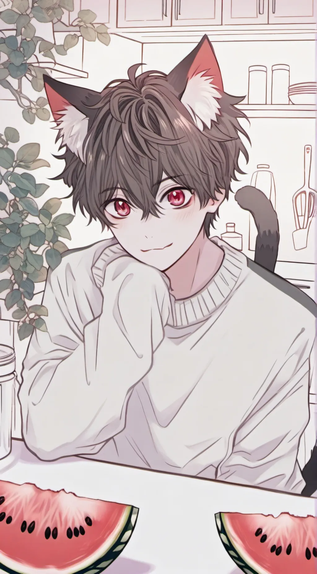 ai character: Shadow background