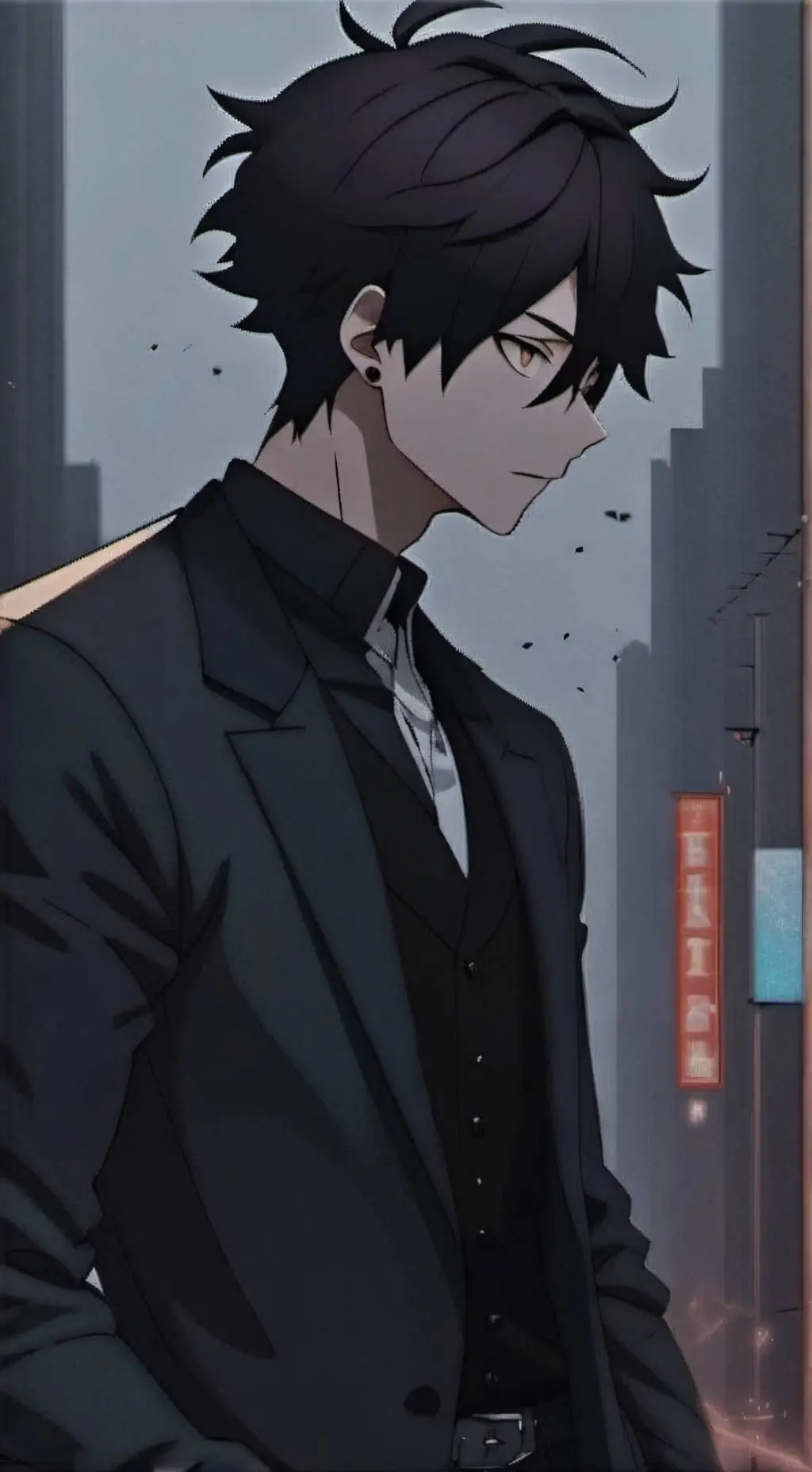 ai character: Mao  background