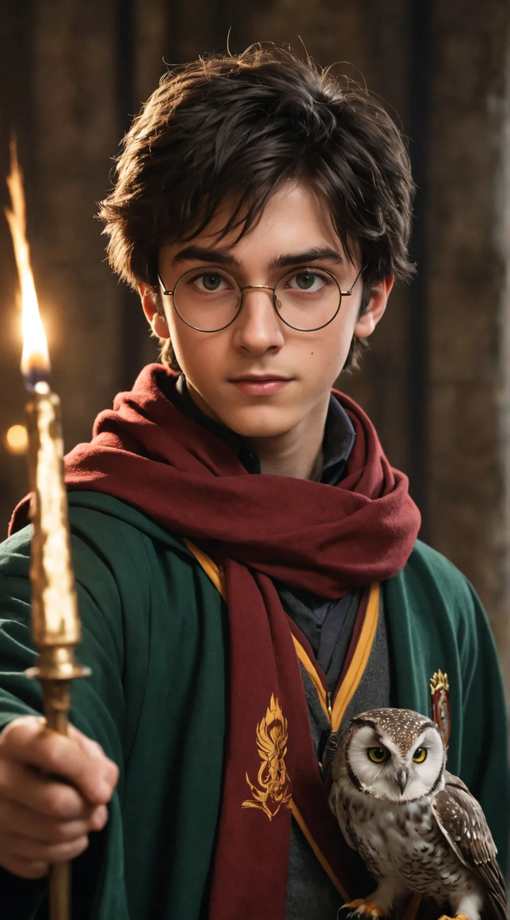 ai character: Harry Potter background