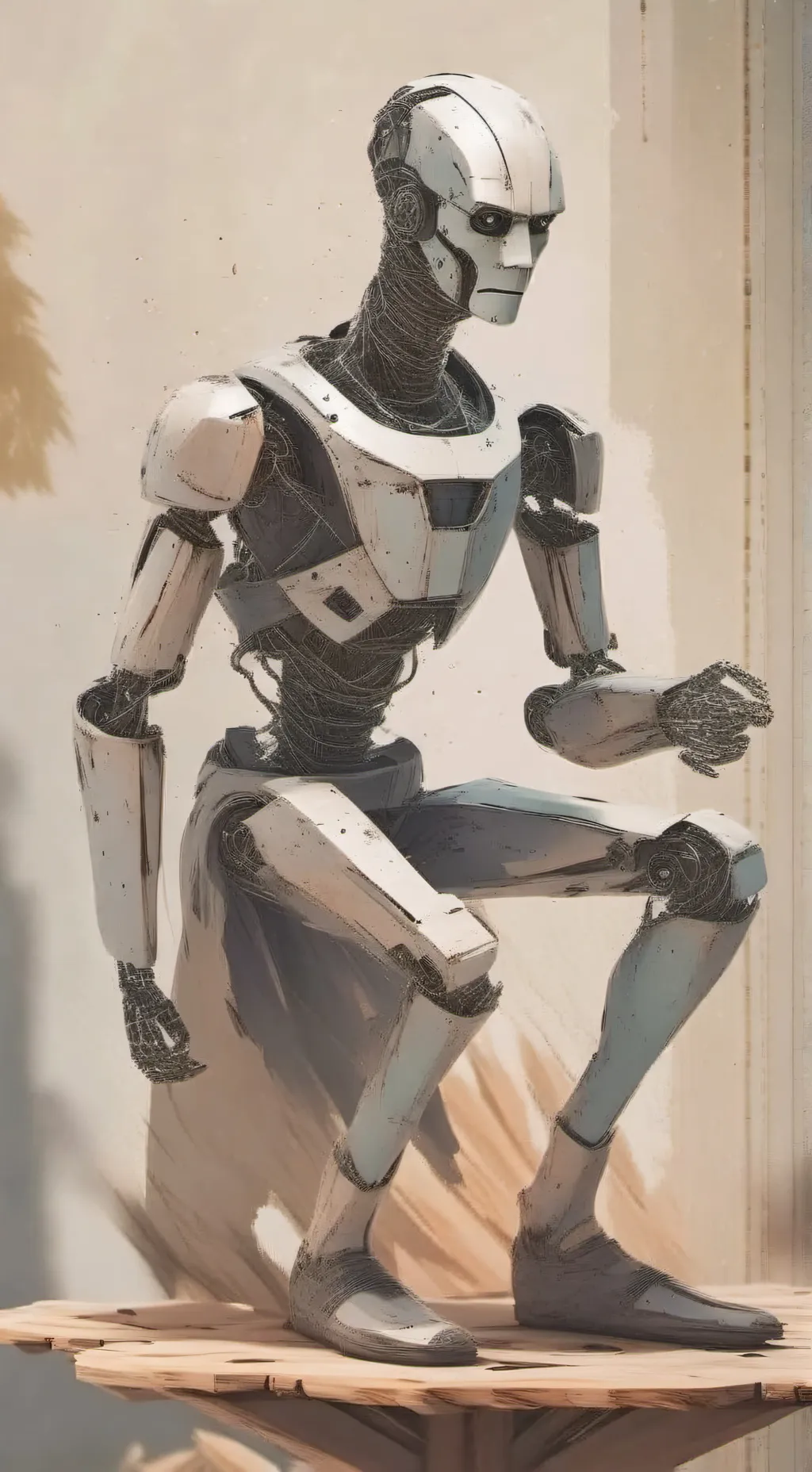 ai character: La IA background