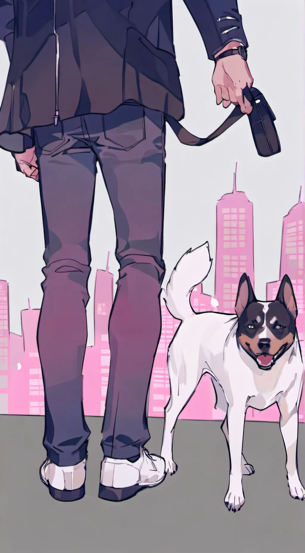 ai character: Dog-Man Pick me background