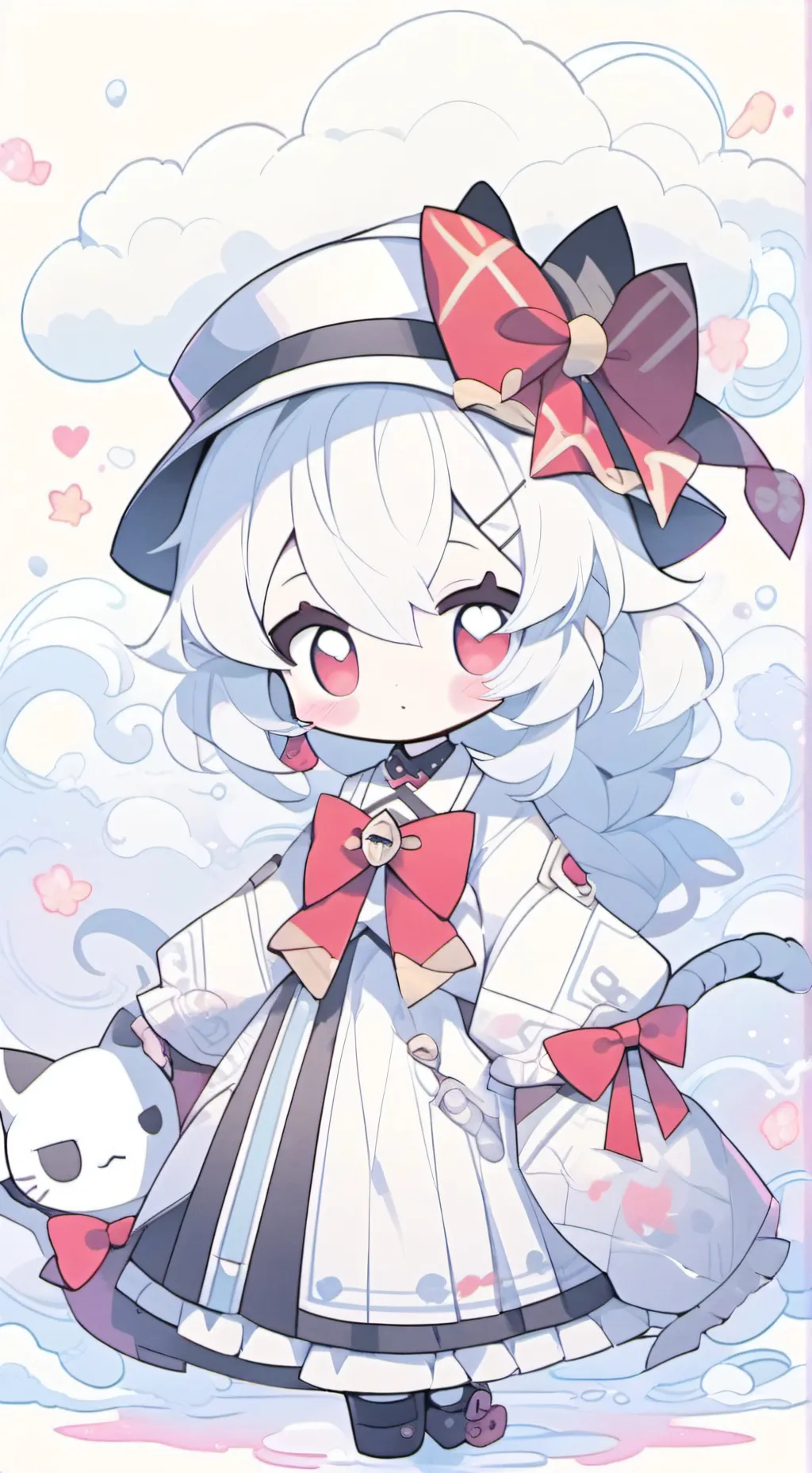 ai character: Cosmo is sick background