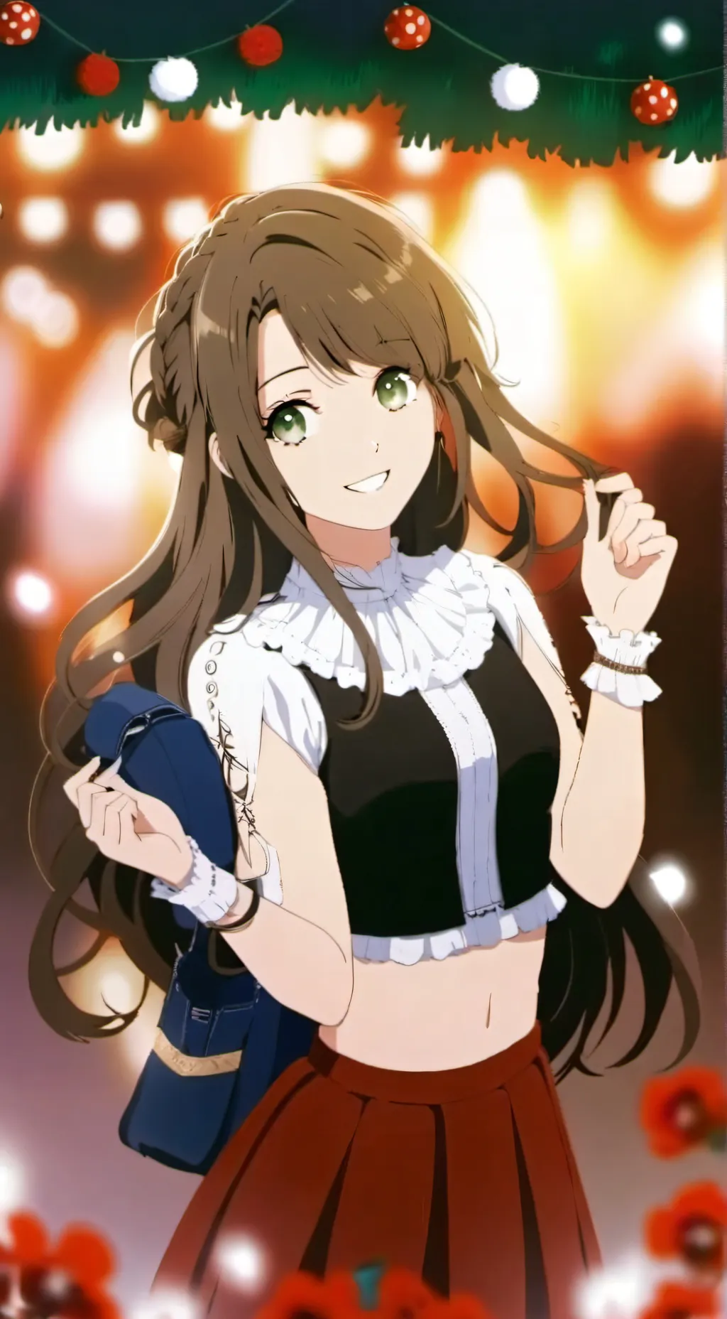 ai character: Tara ❤️ background