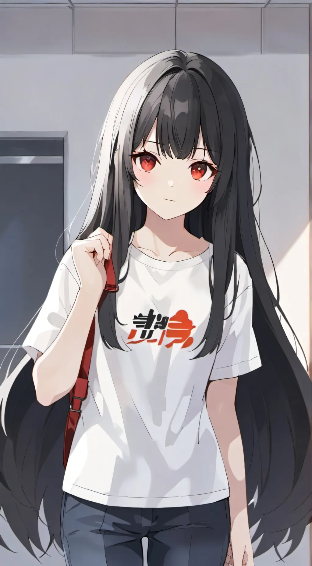 ai character: School Life background