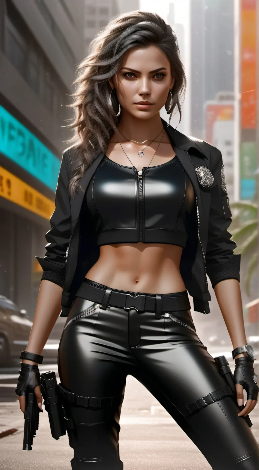 ai character: heavenly  background